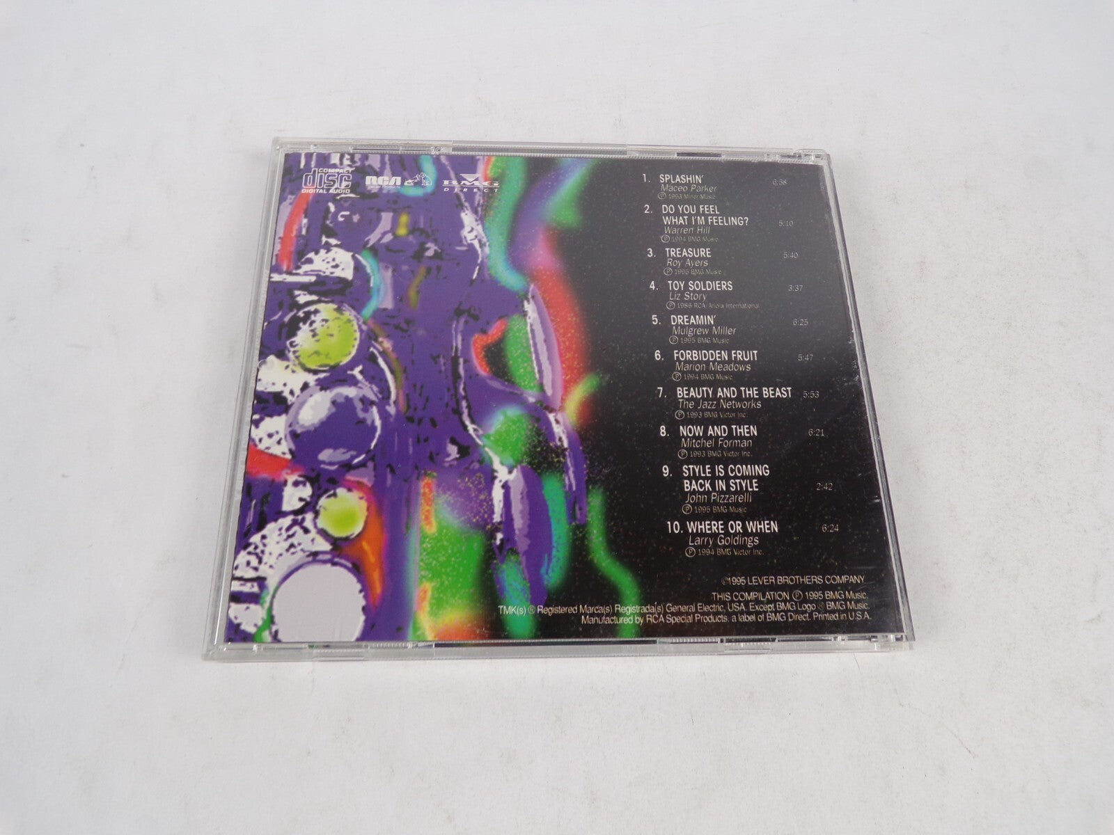 A Blast Of Cool Jazz Brought To You By Shield Splashin' Do You Feel What I CD#31