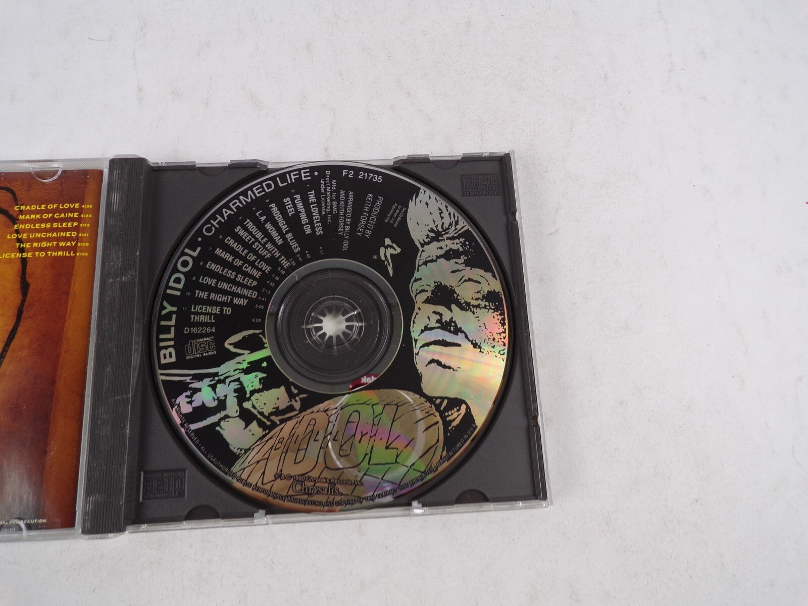 Idol Billy The Loveless Pumping On Steel Prodigal Blues L.A.Woman Trouble CD#34