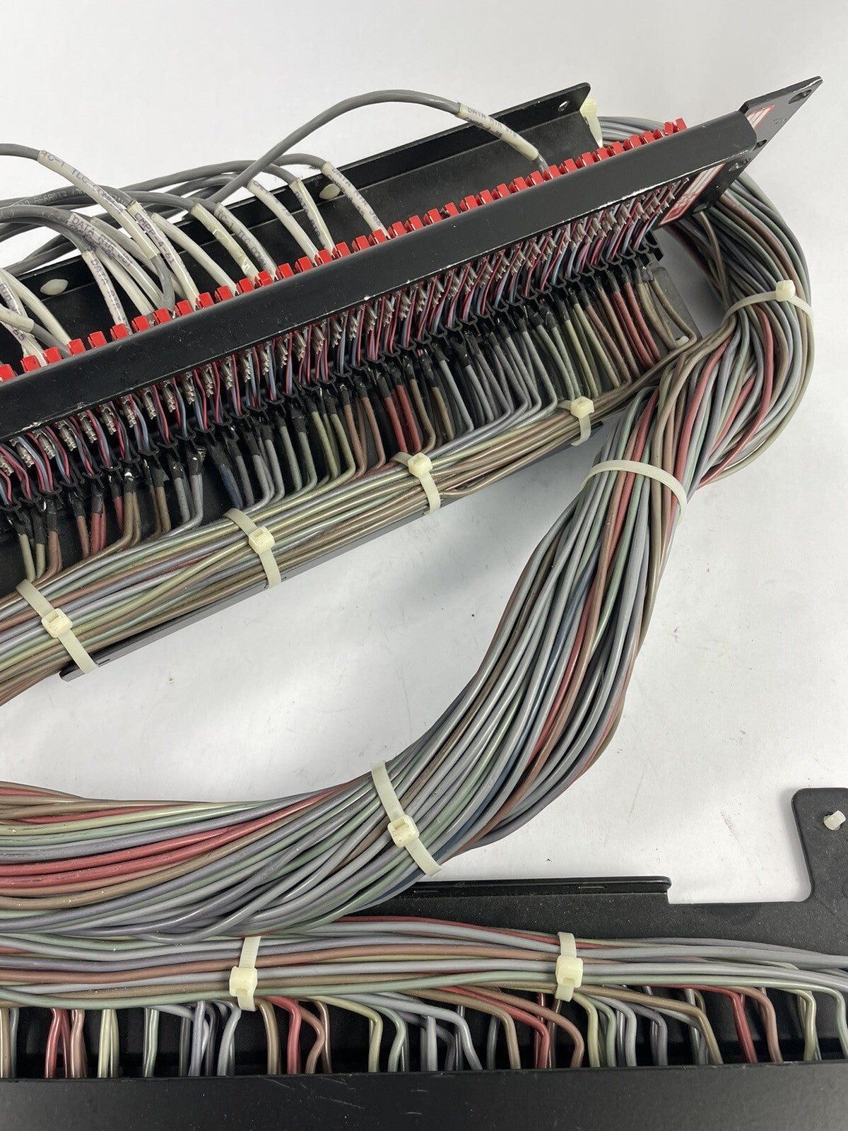Bantam TT ADC 96 patchbay connected to ADC UP-96NMKII PPC RACKMOUNT PATCHBAY 2