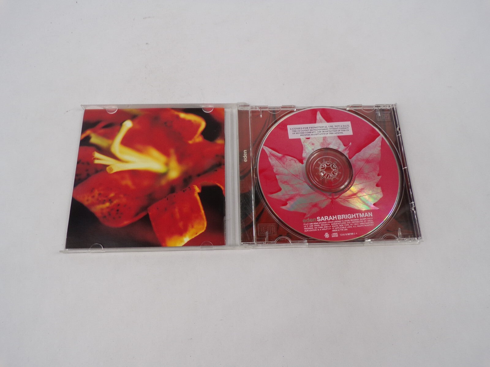 Sarah Brightman In Paradisum Eden So Many Things Anytime, Anywhere Bailero CD#71