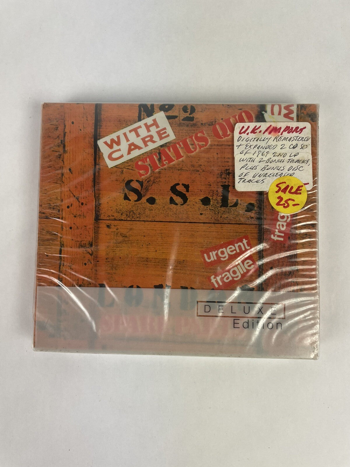 STATUS QUO - Spare Parts Deluxe CD Orig. Recording Remastered Import Sealed #8