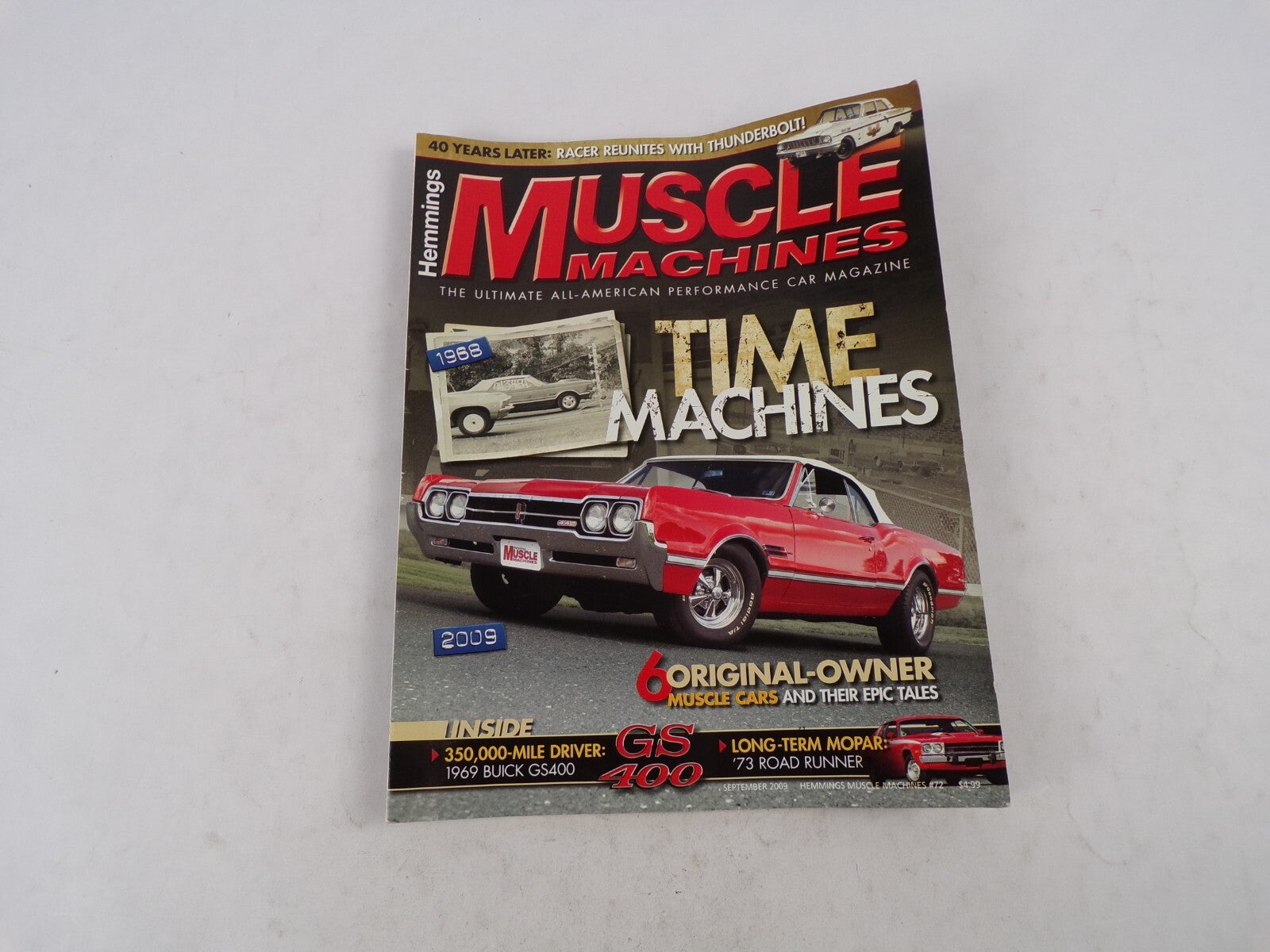 September 2009 Hemmings Muscle Machines Magazine Time Machines 6 Original-Owner