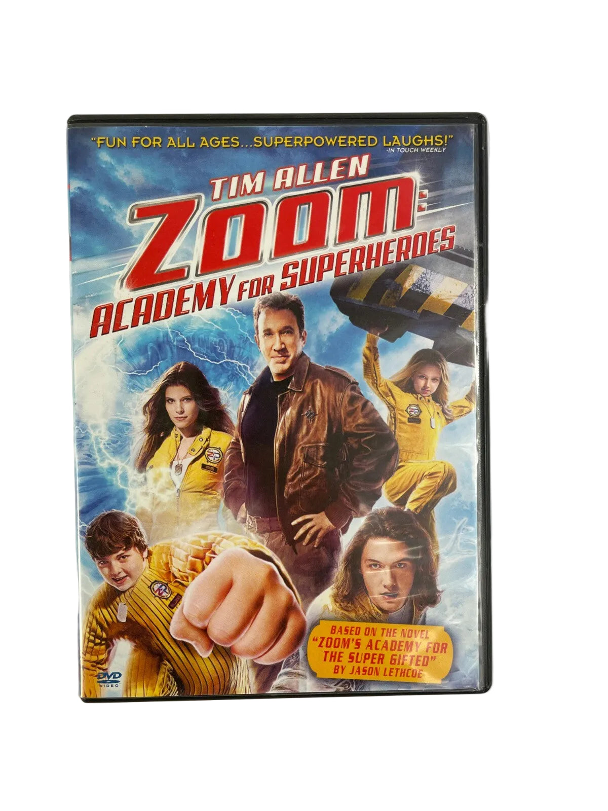 Zoom DVD Tim Allen Academy for Superheroes family movie