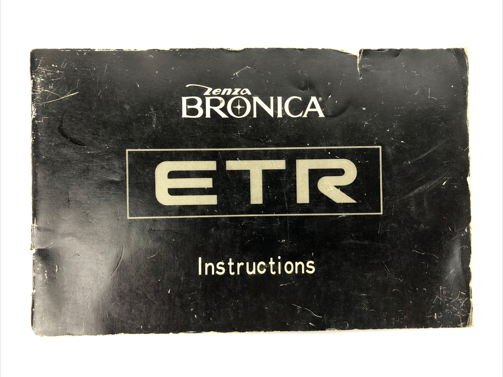 OEM Zenza Bronica ETR-C Camera Instruction Book / Manual / User Guide