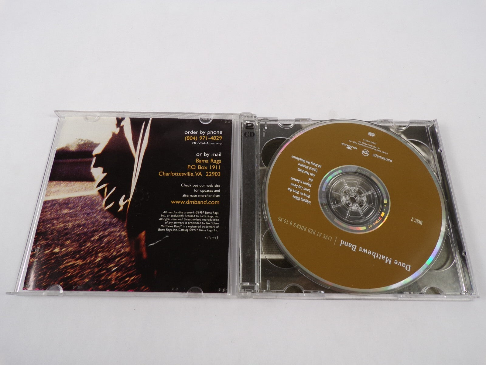 Dave Matthews Band Live At Red Rocks This Theater Is Being Constructed By CD#59