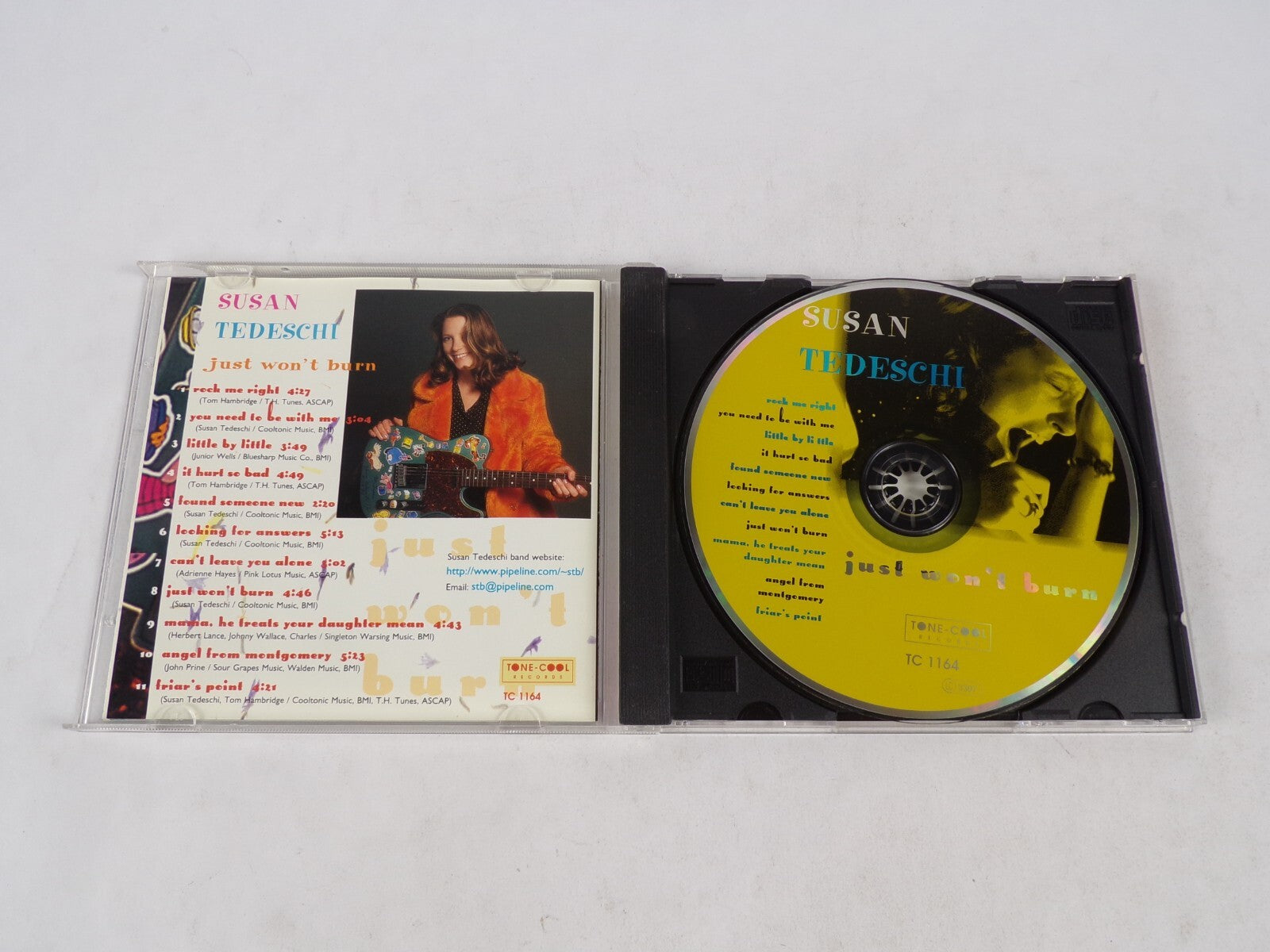 Susan Tedeschi Just Worn Burn Just Wont Burn Reach Me Right Little CD#54