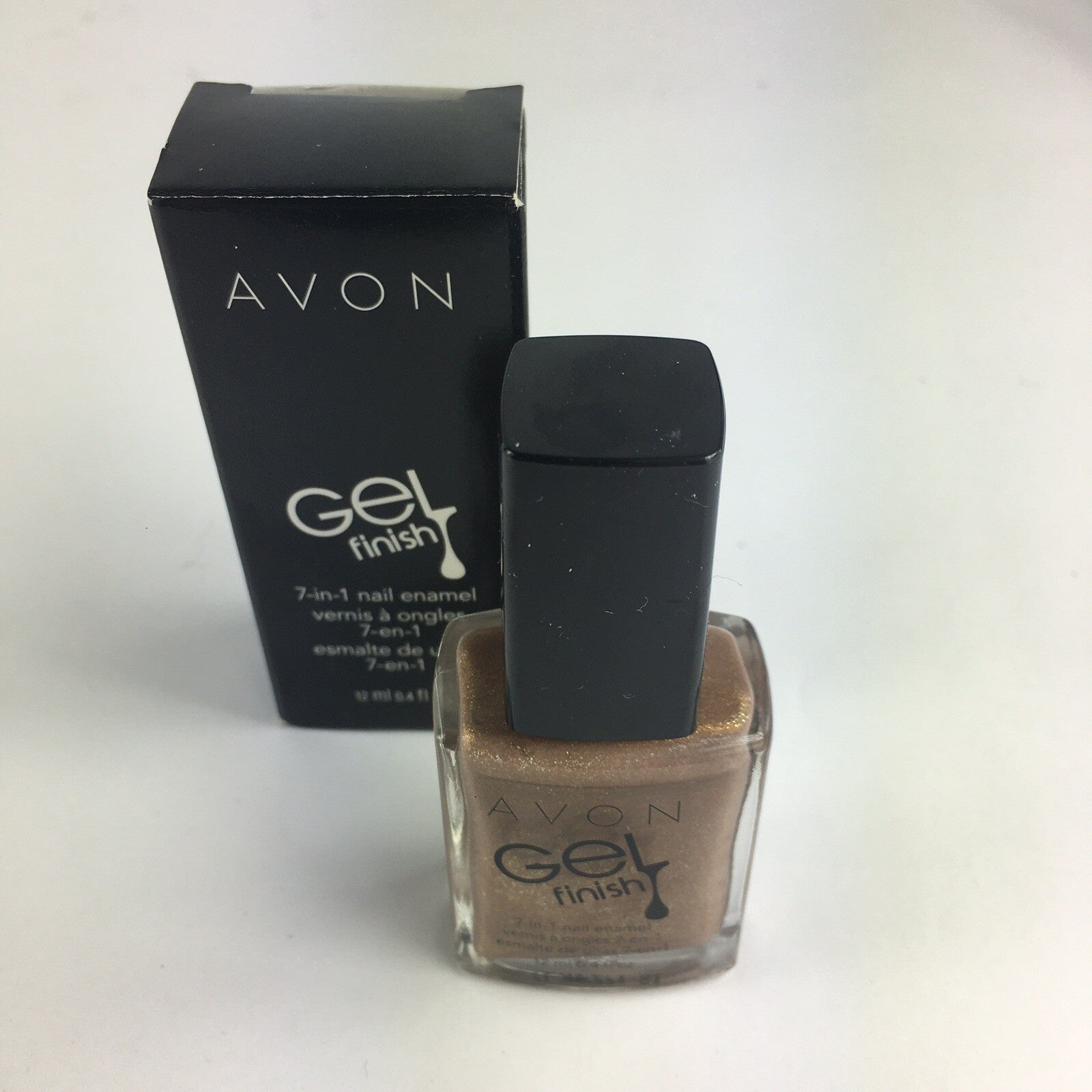 Avon Gel Finish 7-in-1 Nail Enamel - *Glimmer* - Polish - *Gel Nails* - NEW