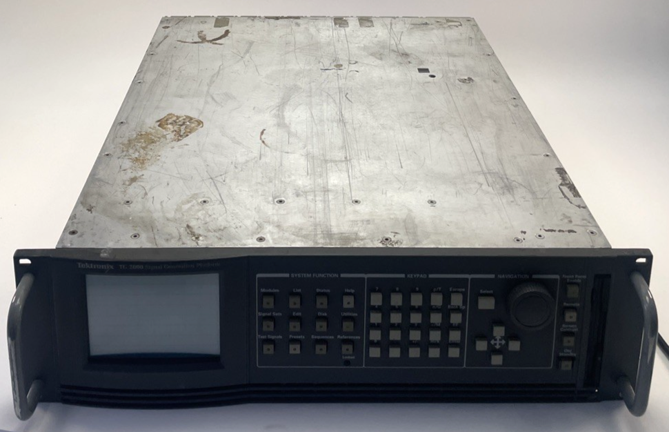 Tektronix TG 2000 Signal Generation Platform - Pulled from a working Environment