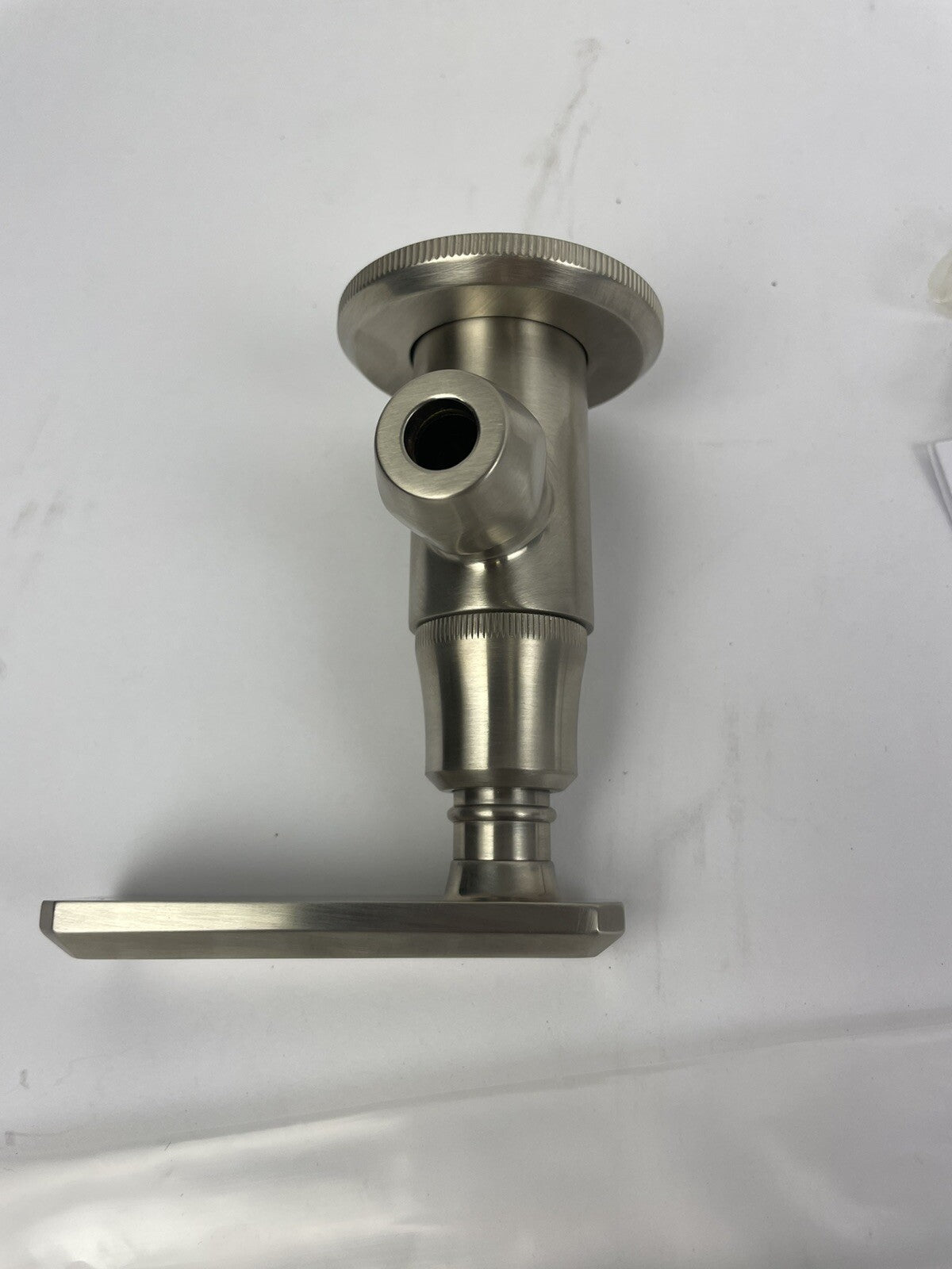 THG Paris A58-C01-00181 matte nickel toilet and bidet water supply angle valve