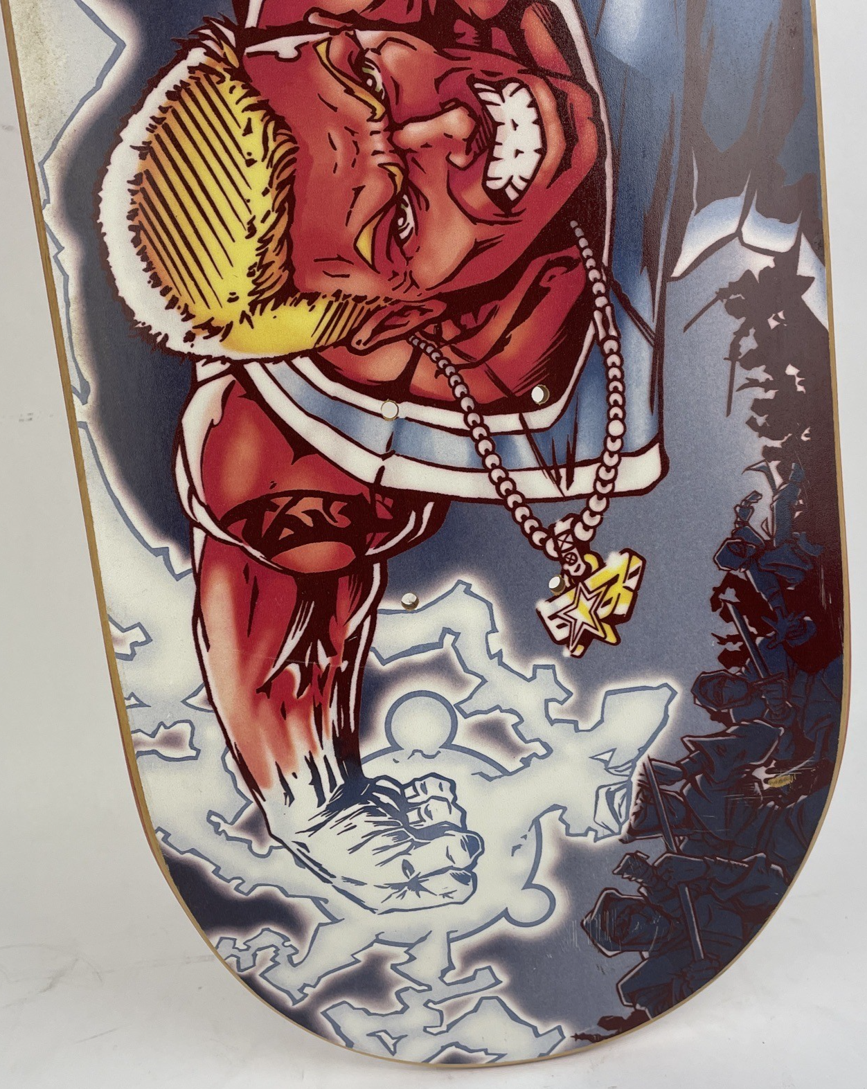 RARE SIGNED Jason Ellis Wolf Mate Powell Peralta Skateboard Deck Bones Brigade