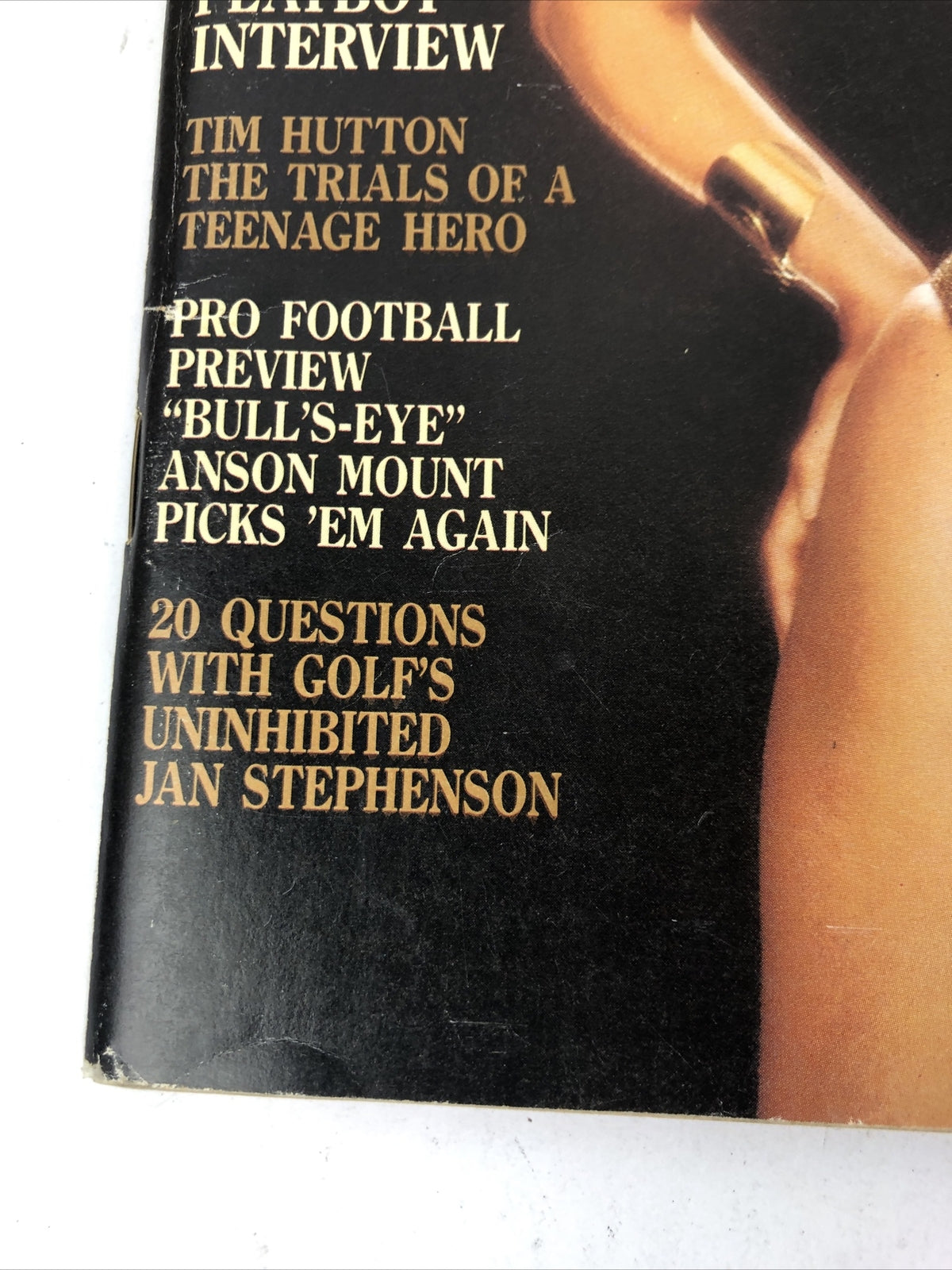 Vintage Playboy Magazine August 1983 Sybil Danning Ted Turner - LOOK