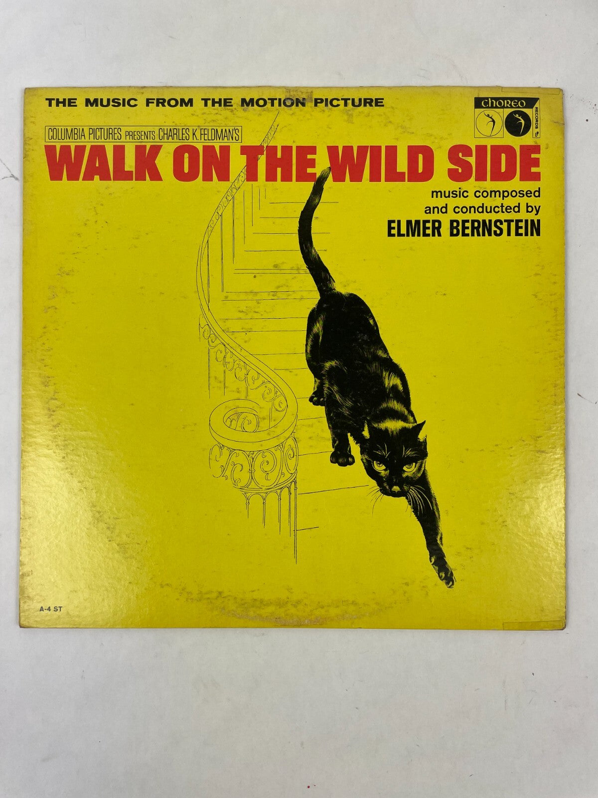 Walk On The Wild Side The Music From The Motion Picture Elmer Vinyl Record