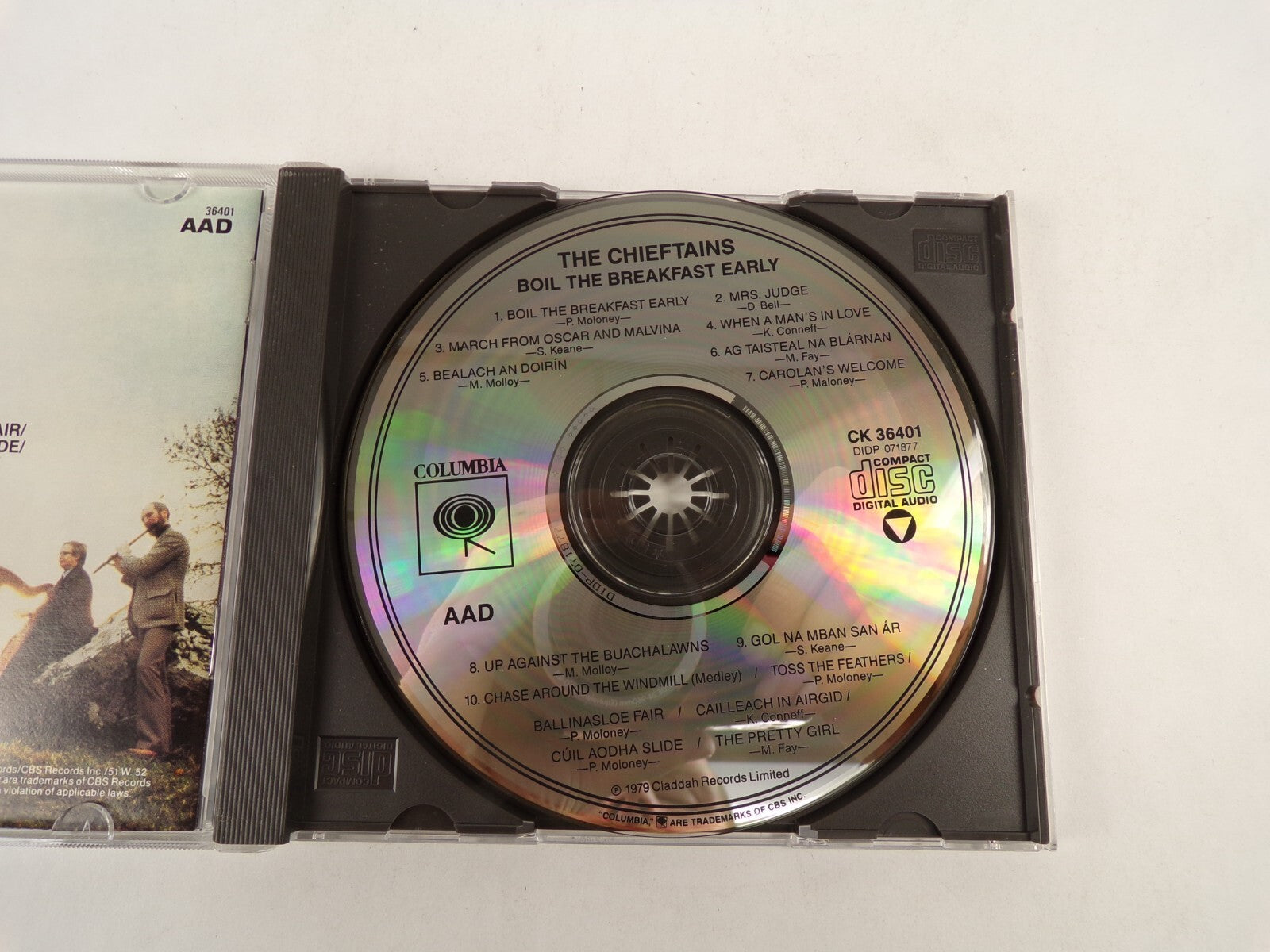 The Chieftains 9 Boil The Breakfast Early Mrs. Judge When A Man's In Love CD#52