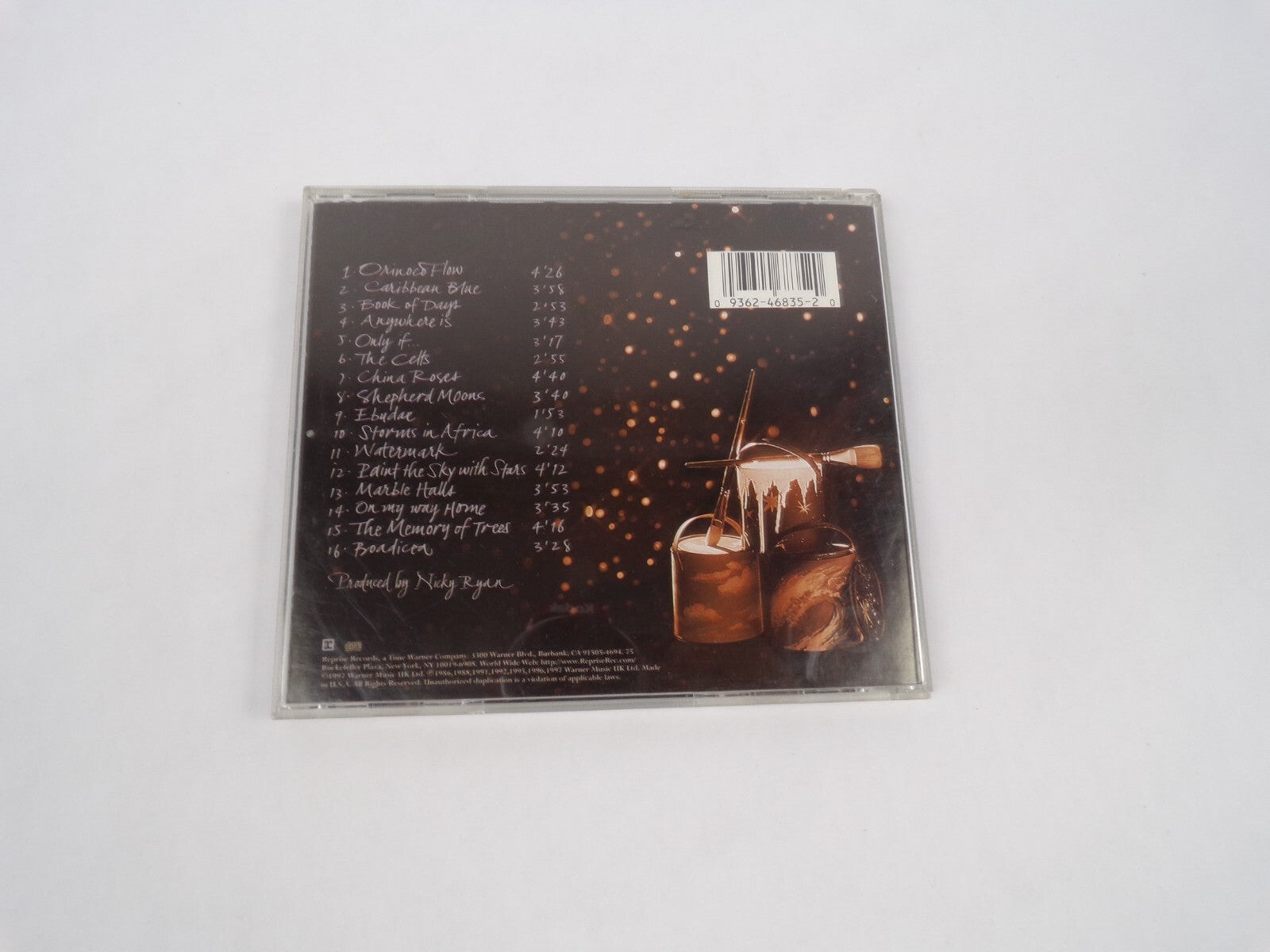 Paint The Sky With Stars The Best Of Enya Orinoco Flow Caribbean Blue Book CD#63