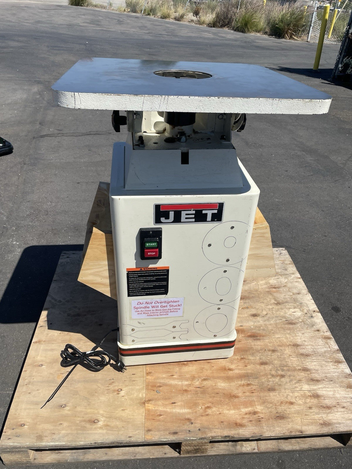 Jet JOVS-10 Floorstanding Oscillating Spindle Sander JOVS-10 1HP