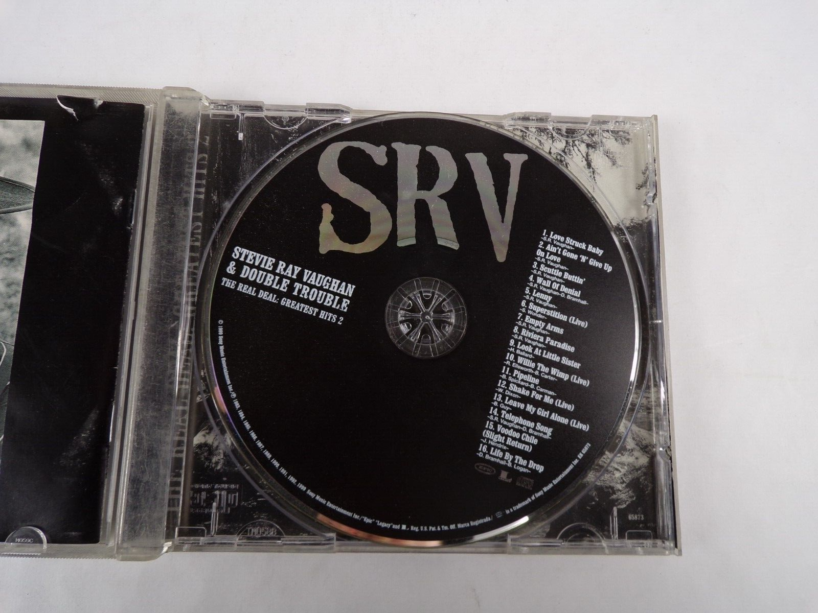 Stevie Ray Vaushan And Double Trouble The Real Deal Greatest Hits Volume 2 CD#55