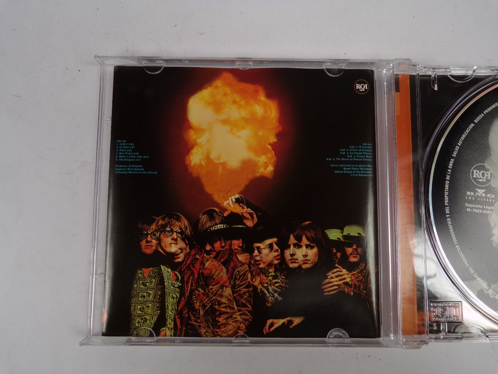 Crown Of Creation Jefperson Airplane Lather In Time Triad Star track CD#40