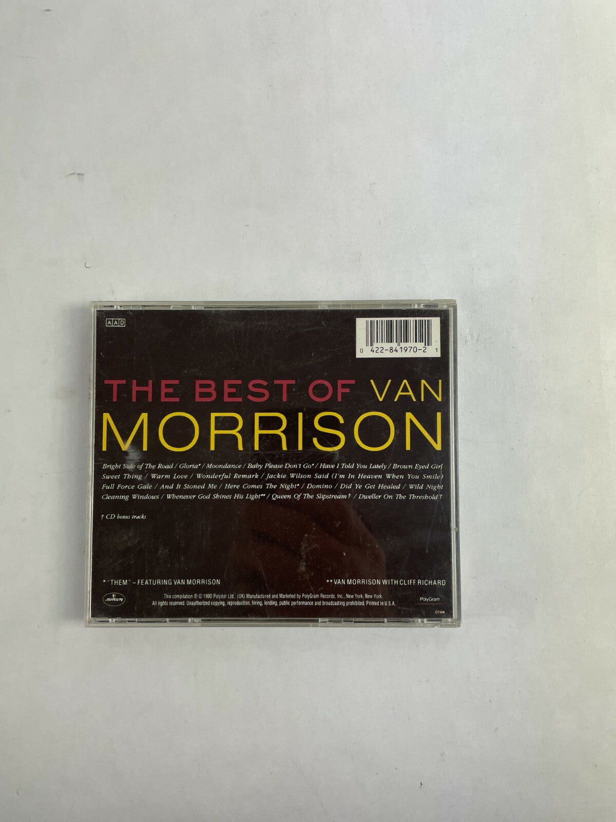 The Best of Morrison Gloria Moon Dance Eyed Girl CD Q2
