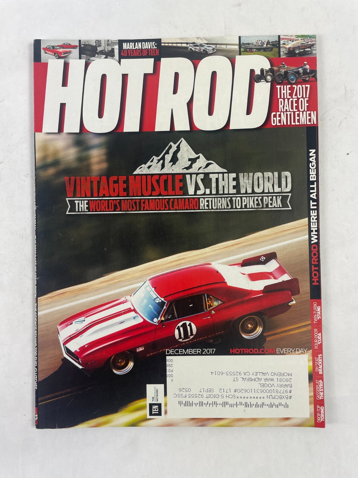 December 2017 Hot Rodding Magazinee Vintage Muscle Vs. The World The World's Mos