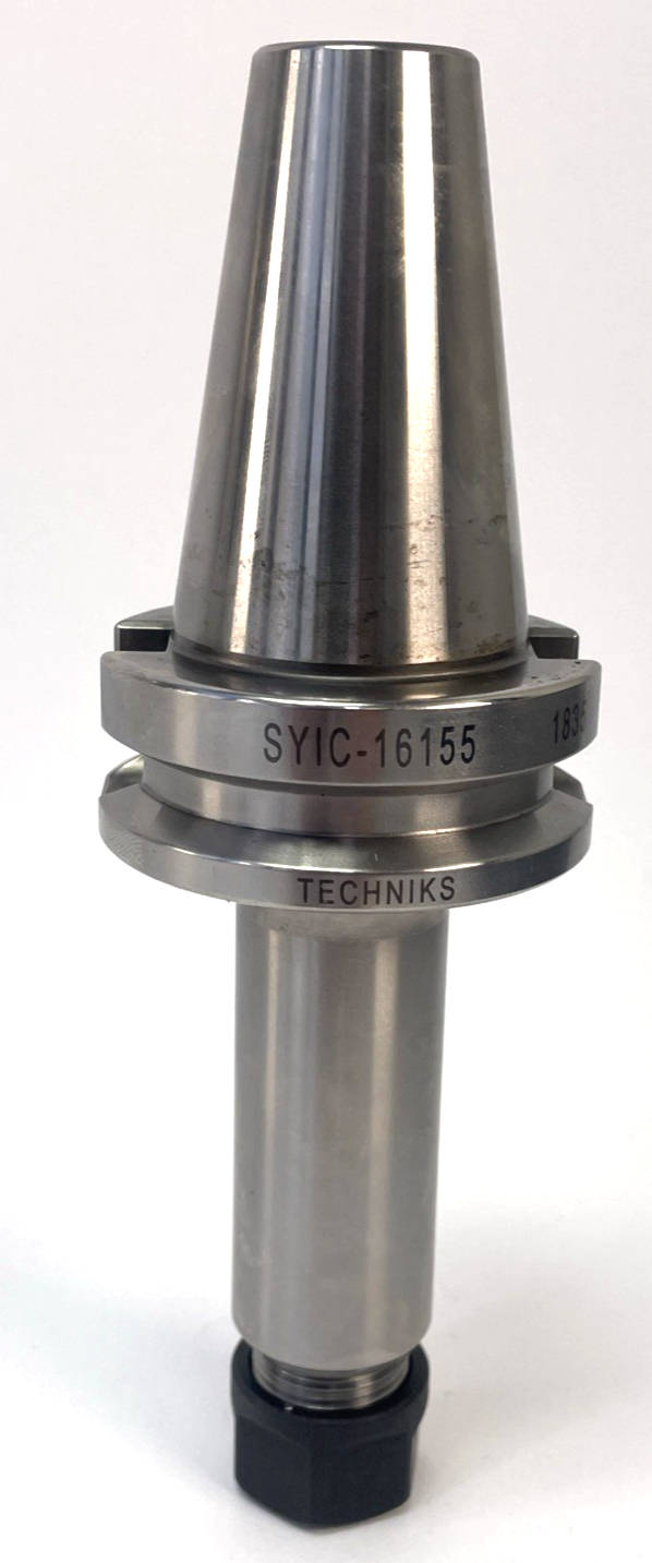 Techniks SYIC-16155 BT40 x ER16 - 125 CNC Collet Chuck Tool Holder 25000 RPM
