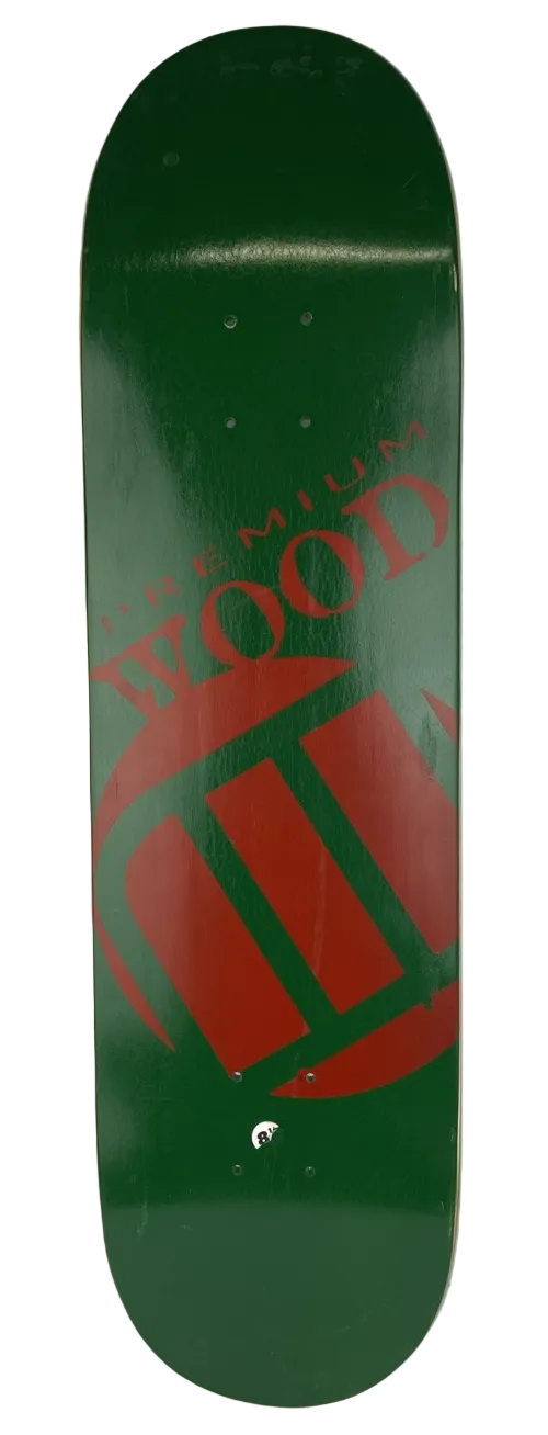 Premium Skateboards Circa 1997 "Premium Wood" Skateboard Deck 8.5" x 32" Vintage