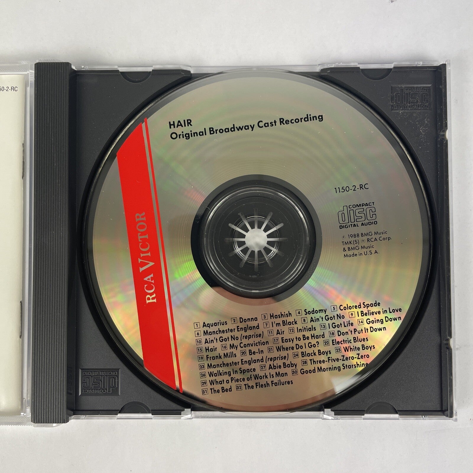 HAIR - The Original Broadway Cast Recording (CD, 1988) #28