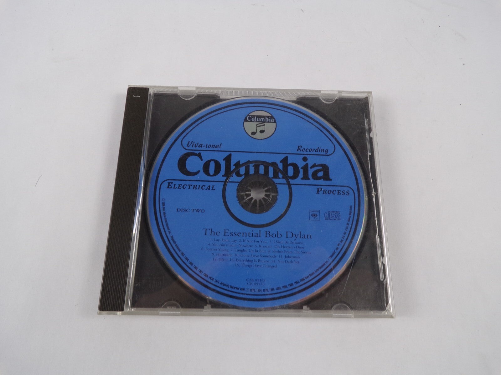 Viva Tonal Recording Columbia Electrical Process The Essential Bob Dylan CD#5