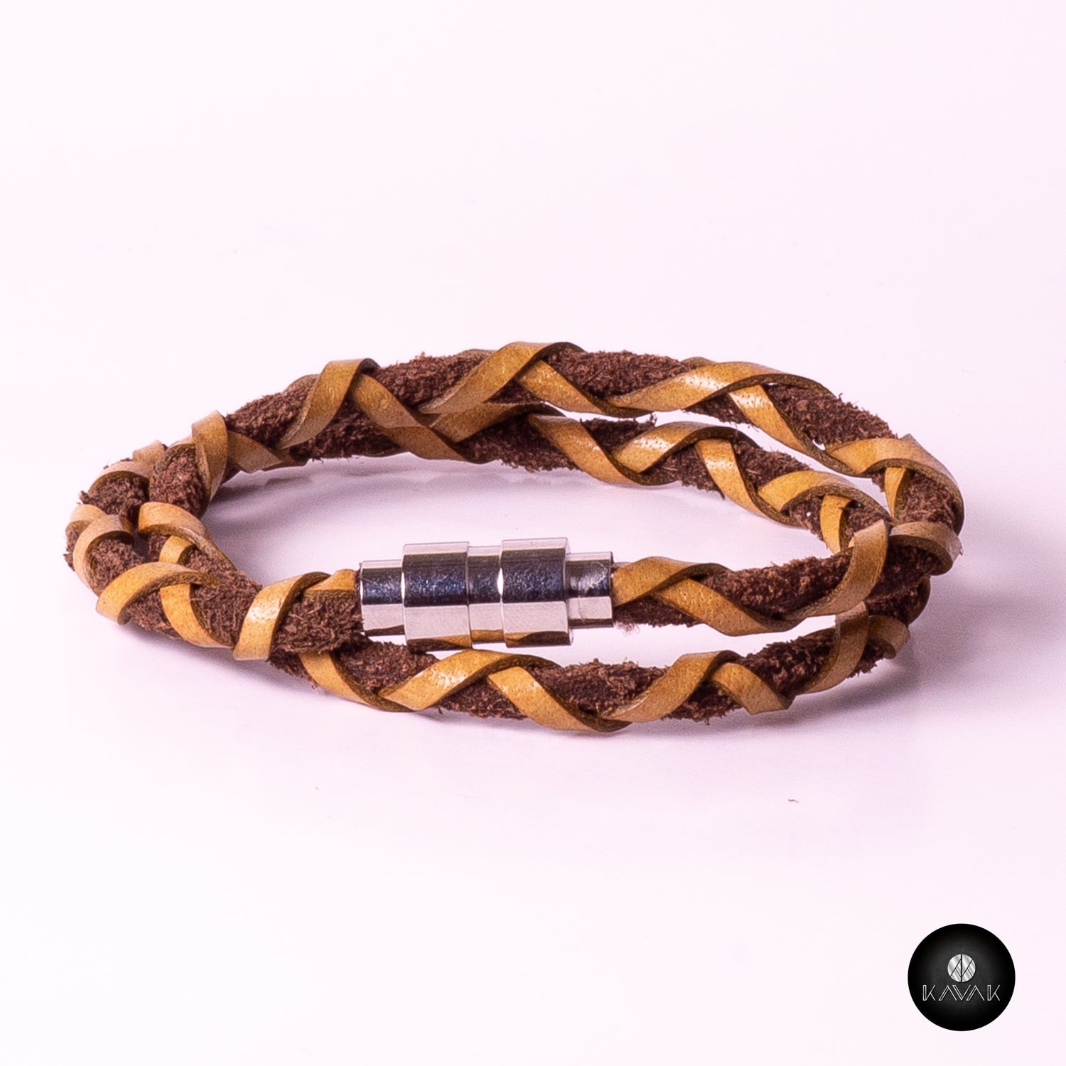 Kavak - Handmade Dense Yellow Cord Adjustable Women's Bracelet