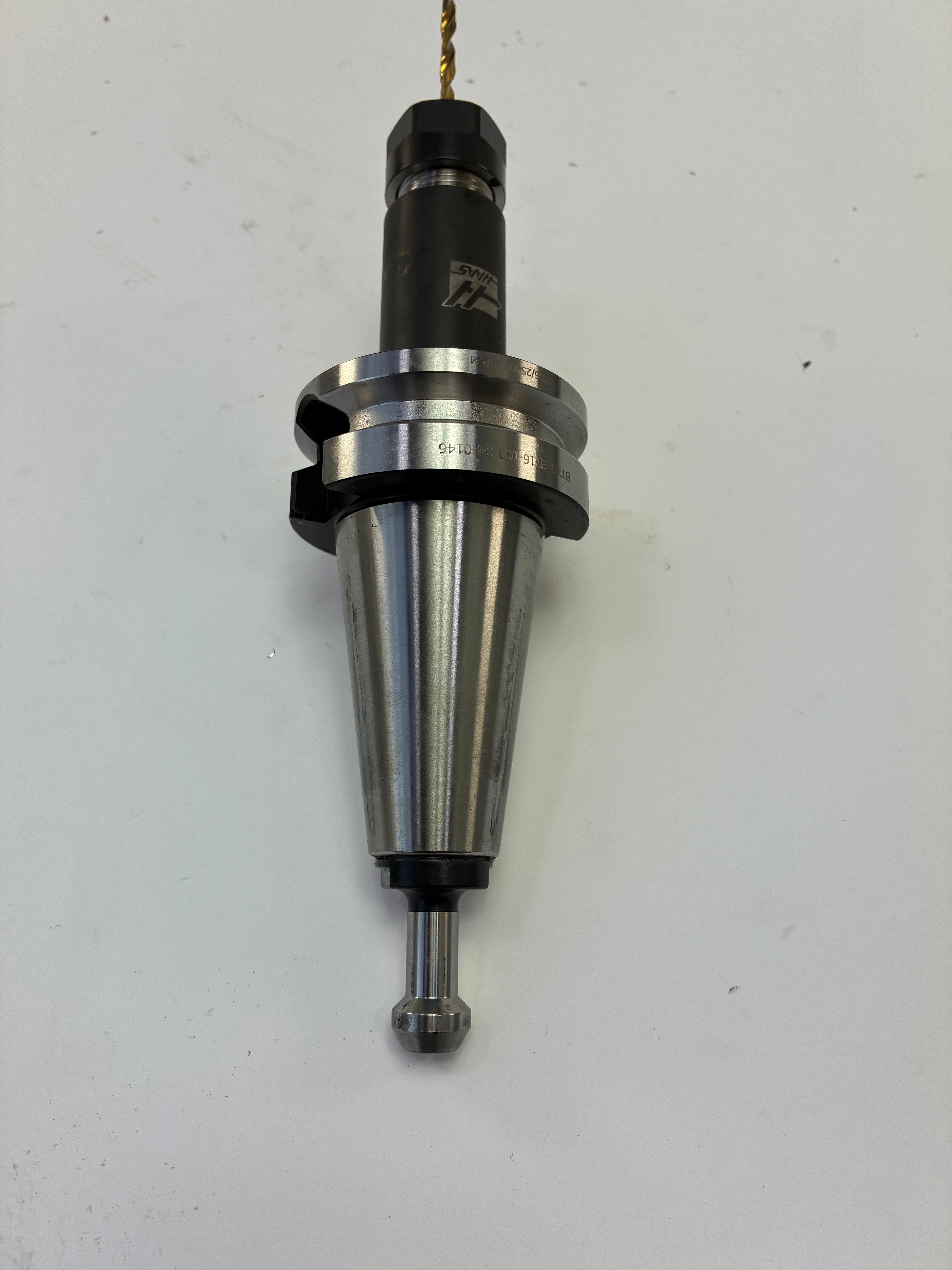 Haas 04-0146 BT40 ER16-100 Collet Chuck 100mm TSC G2.5 25,000 RPM