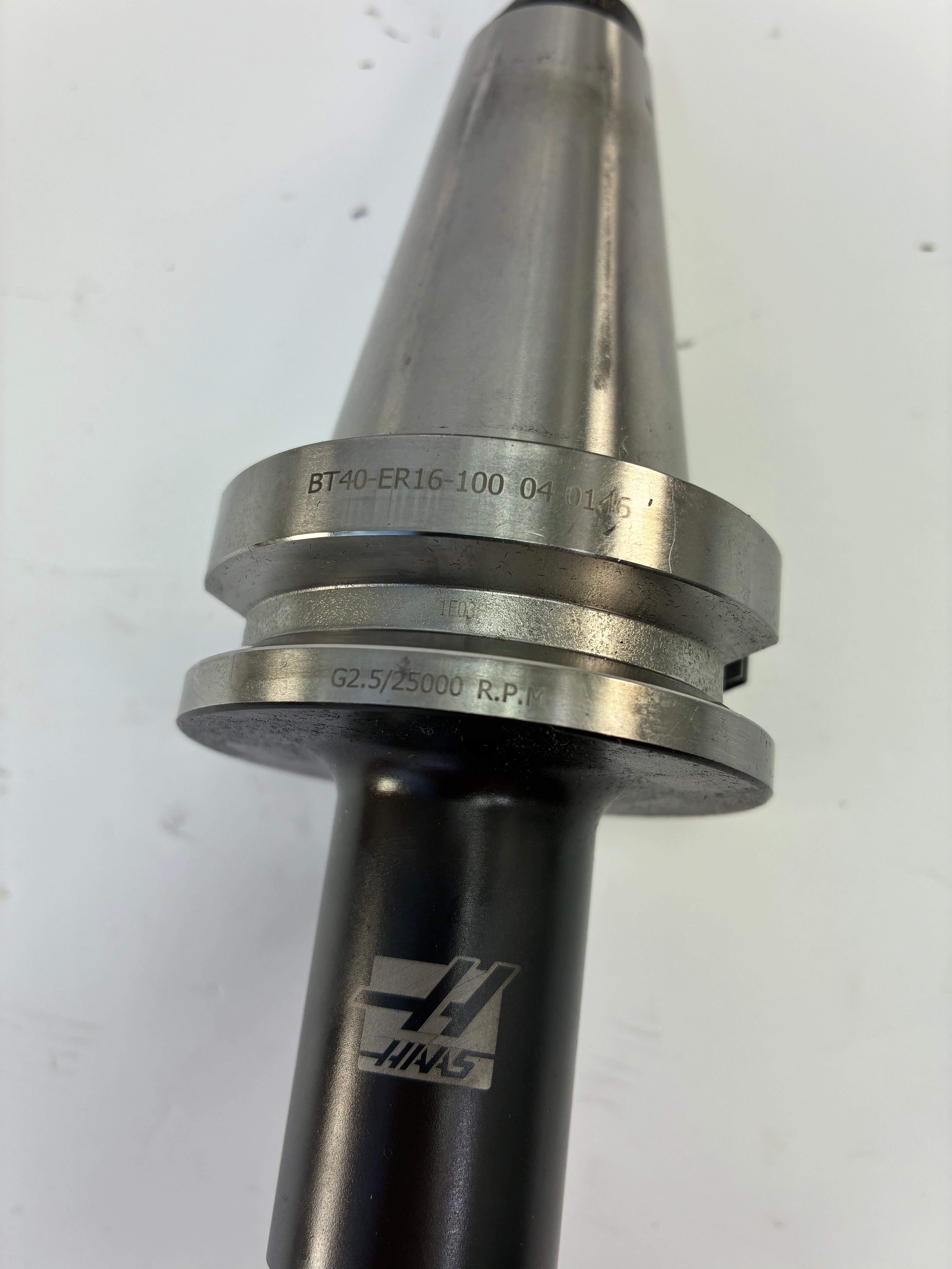 Haas 04-0146 BT40 ER16-100 Collet Chuck 100mm TSC G2.5 25,000 RPM
