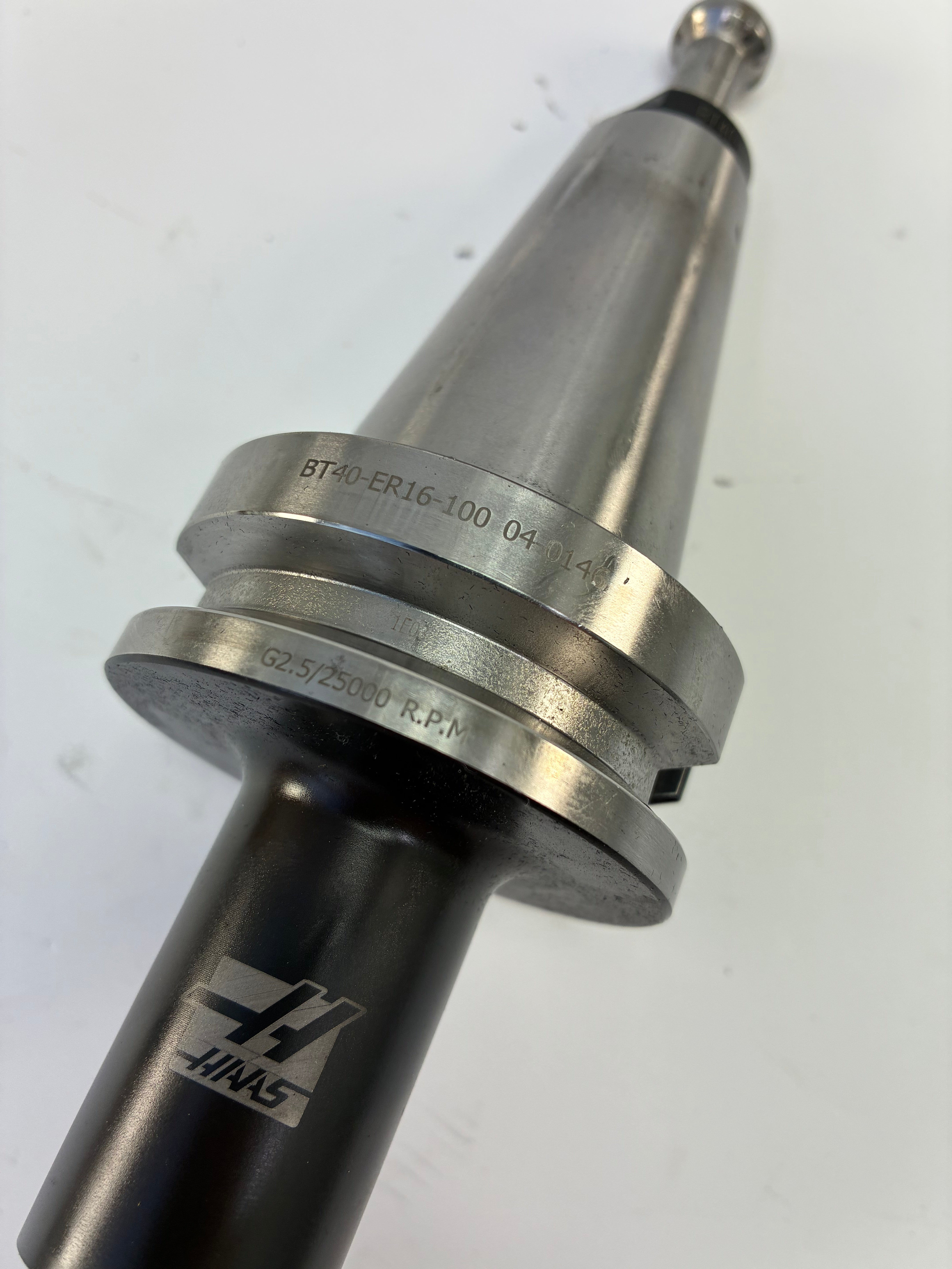 Haas 04-0146 BT40 ER16-100 Collet Chuck 100mm TSC G2.5 25,000 RPM
