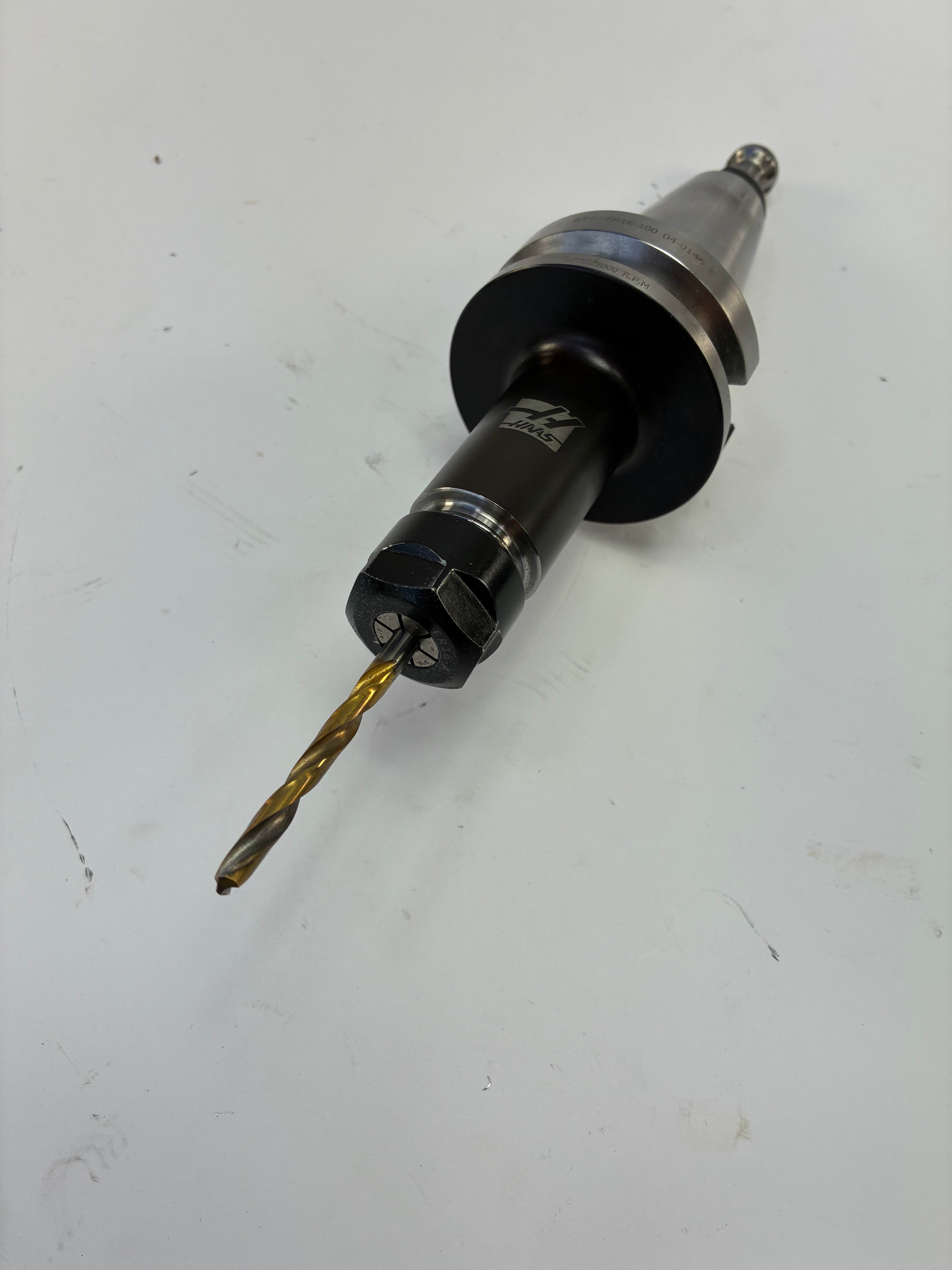 Haas 04-0146 BT40 ER16-100 Collet Chuck 100mm TSC G2.5 25,000 RPM