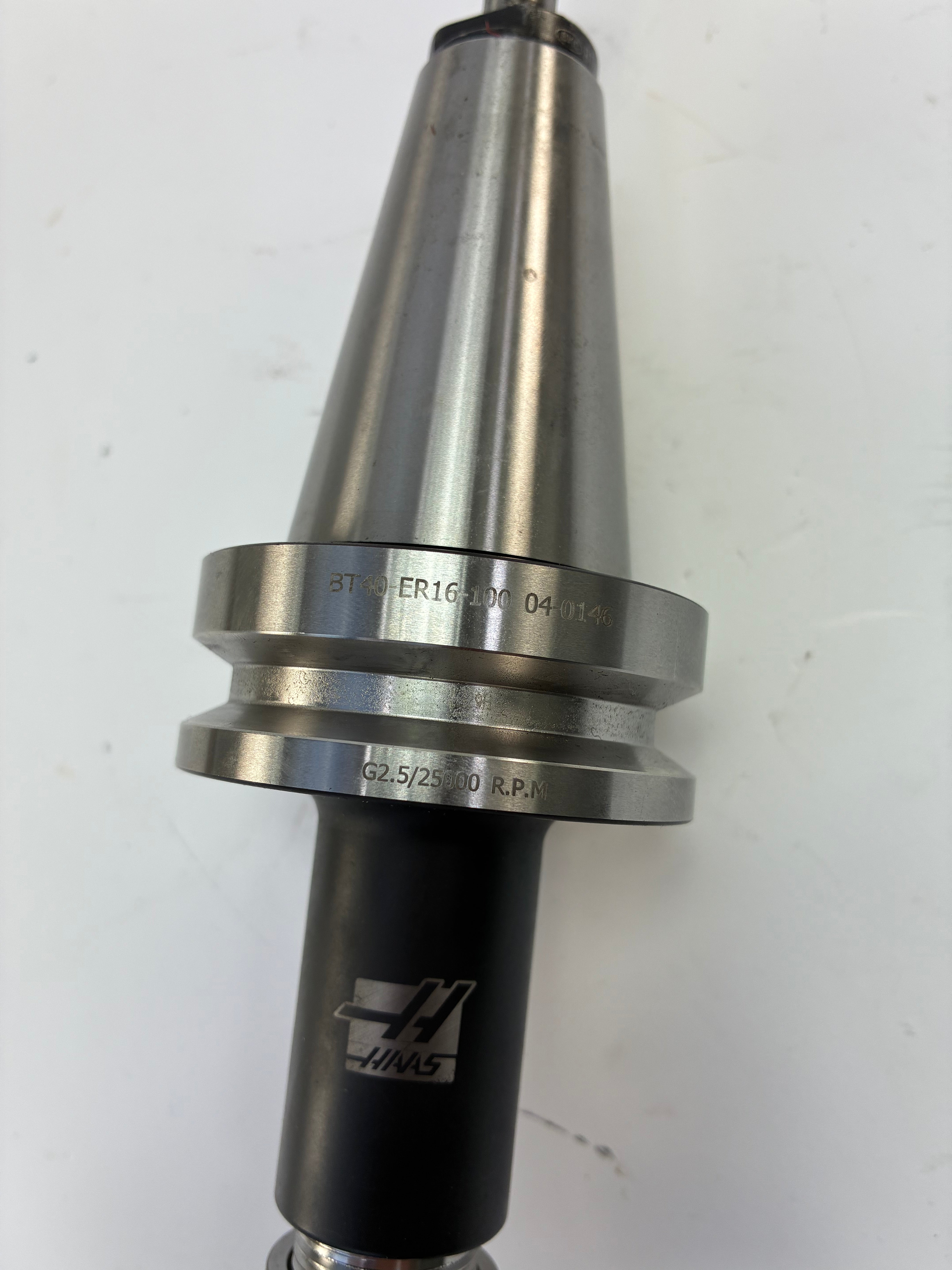Haas 04-0146 BT40 ER16-100 Collet Chuck 100mm TSC G2.5 25,000 RPM
