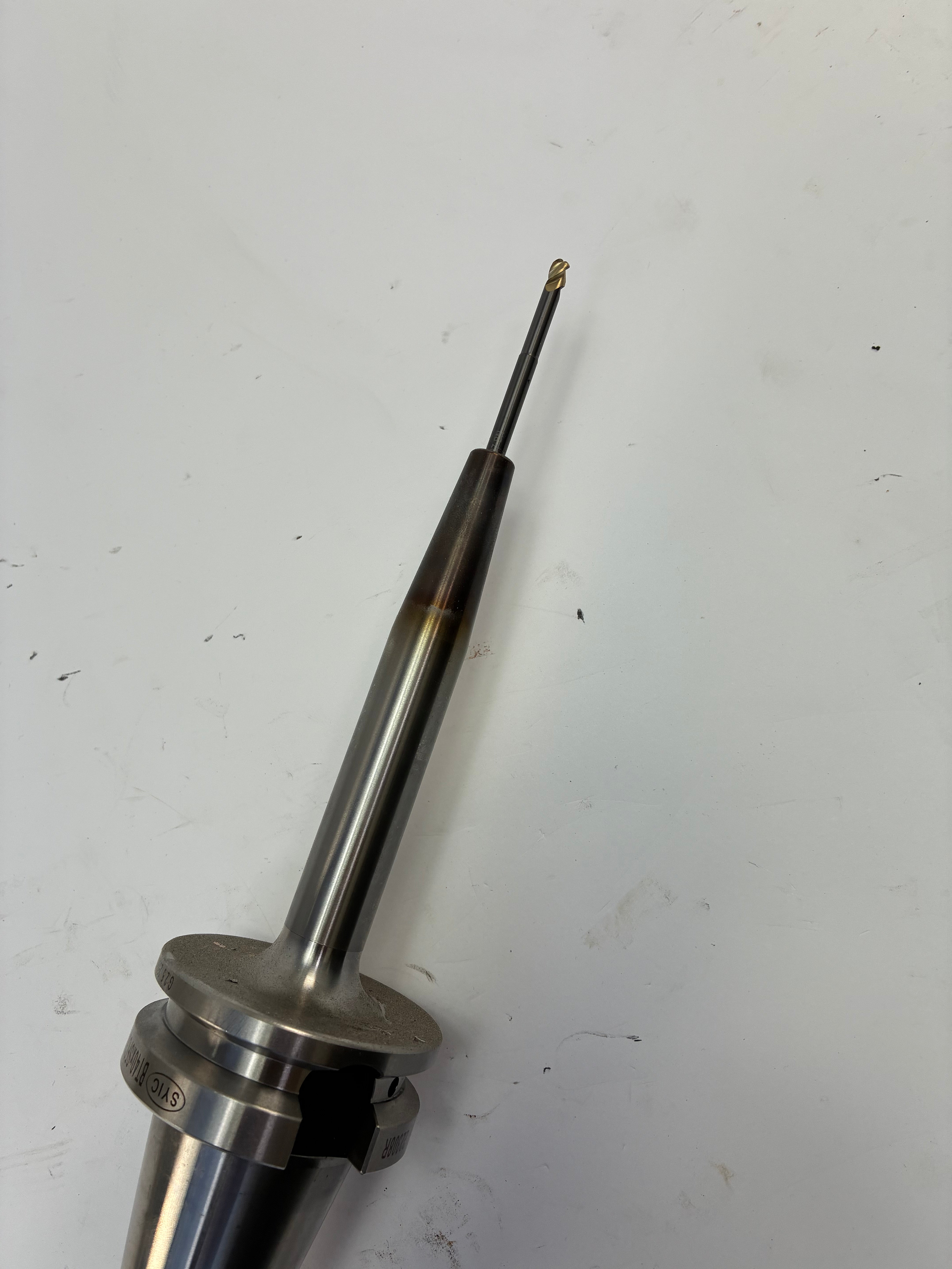 Techniks SYIC 19020-6 BT40 3/16” × 6” Extended Shrink-Fit Holder with Cutter