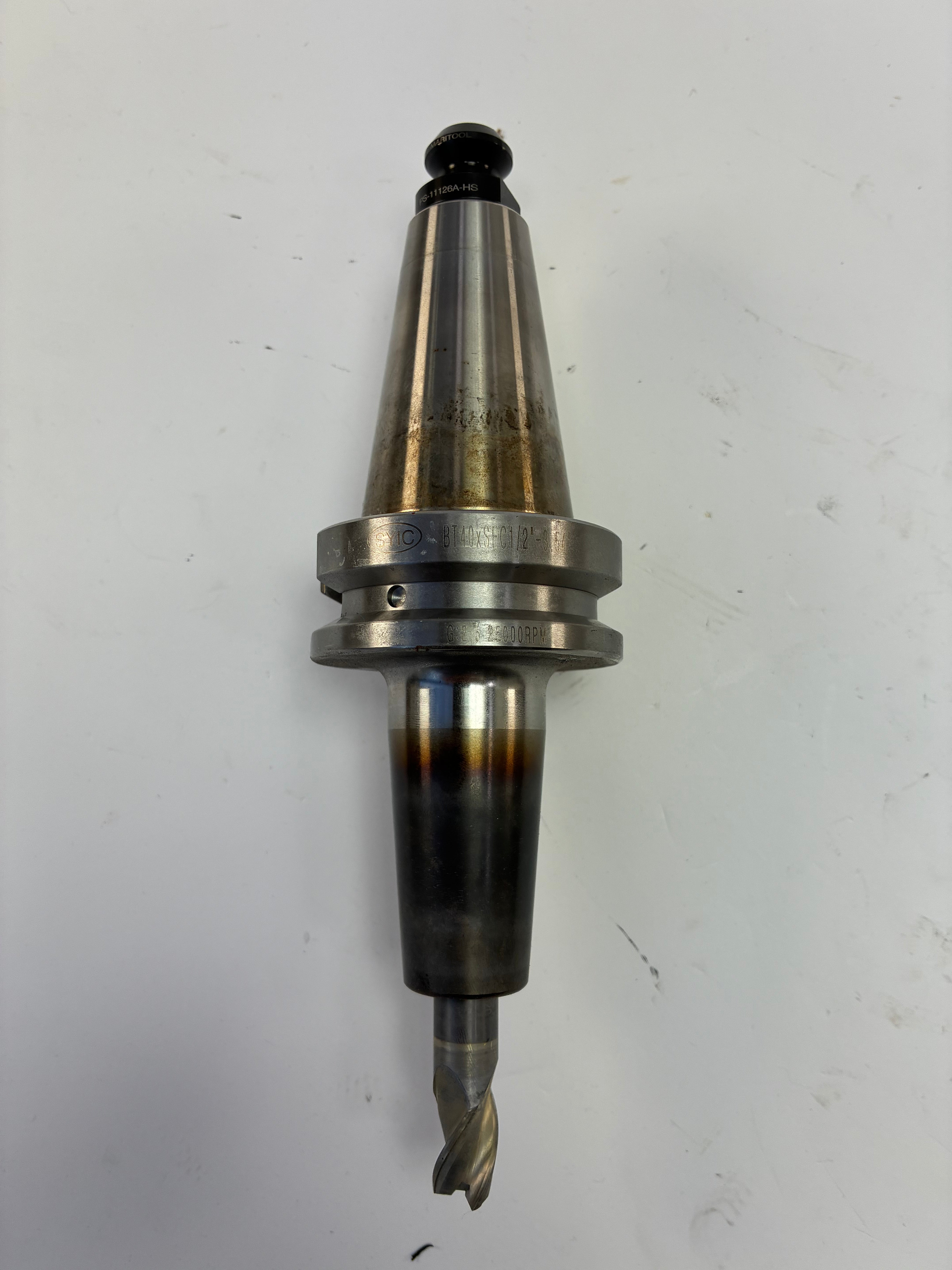 Techniks SYIC 39114 BT40 1/2” Shrink-Fit Holder – 90mm – Cutter Included