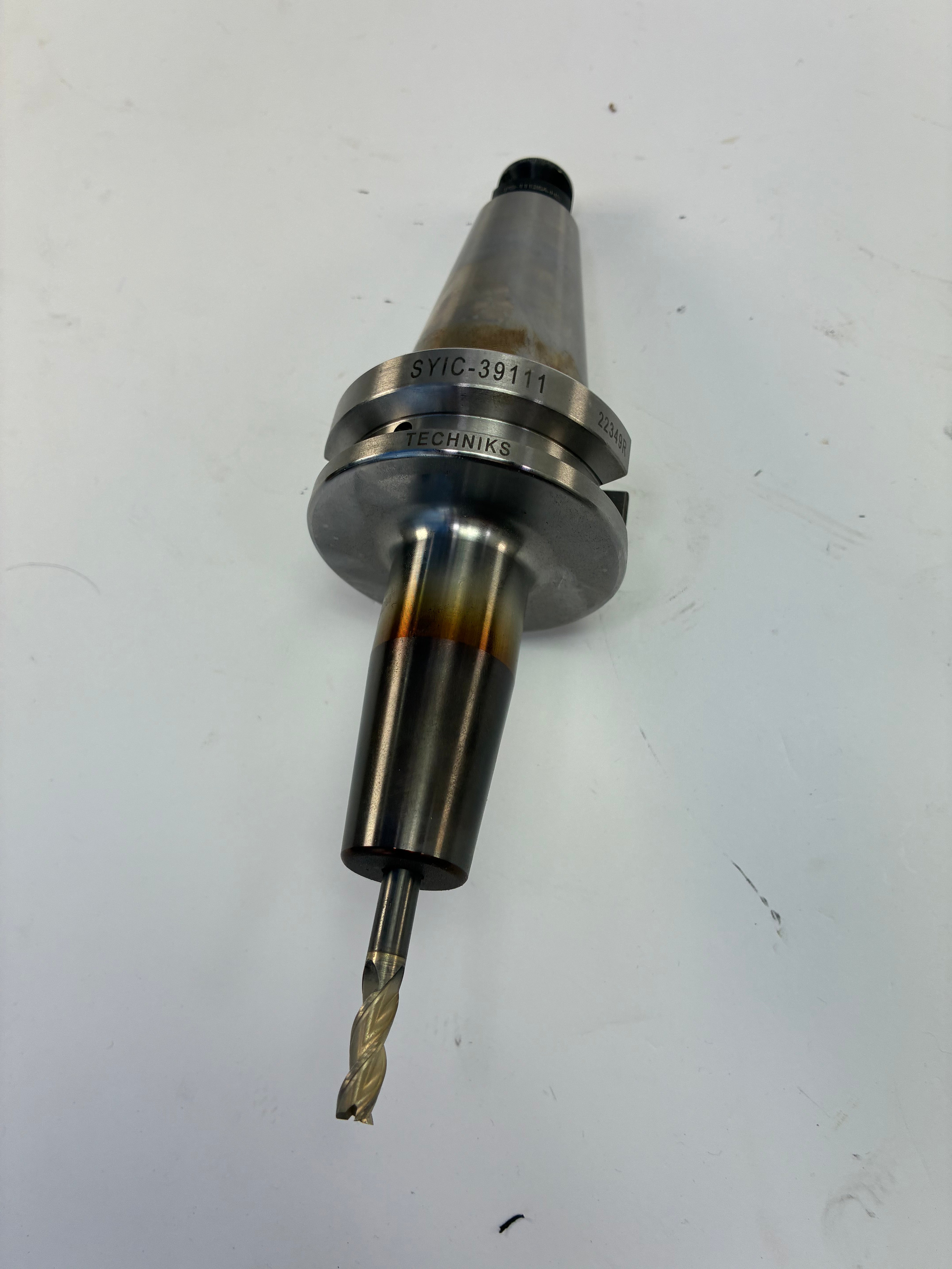 Techniks SYIC 39111 BT40 1/4 inch shrink-fit tool holder 3.54 inch projection