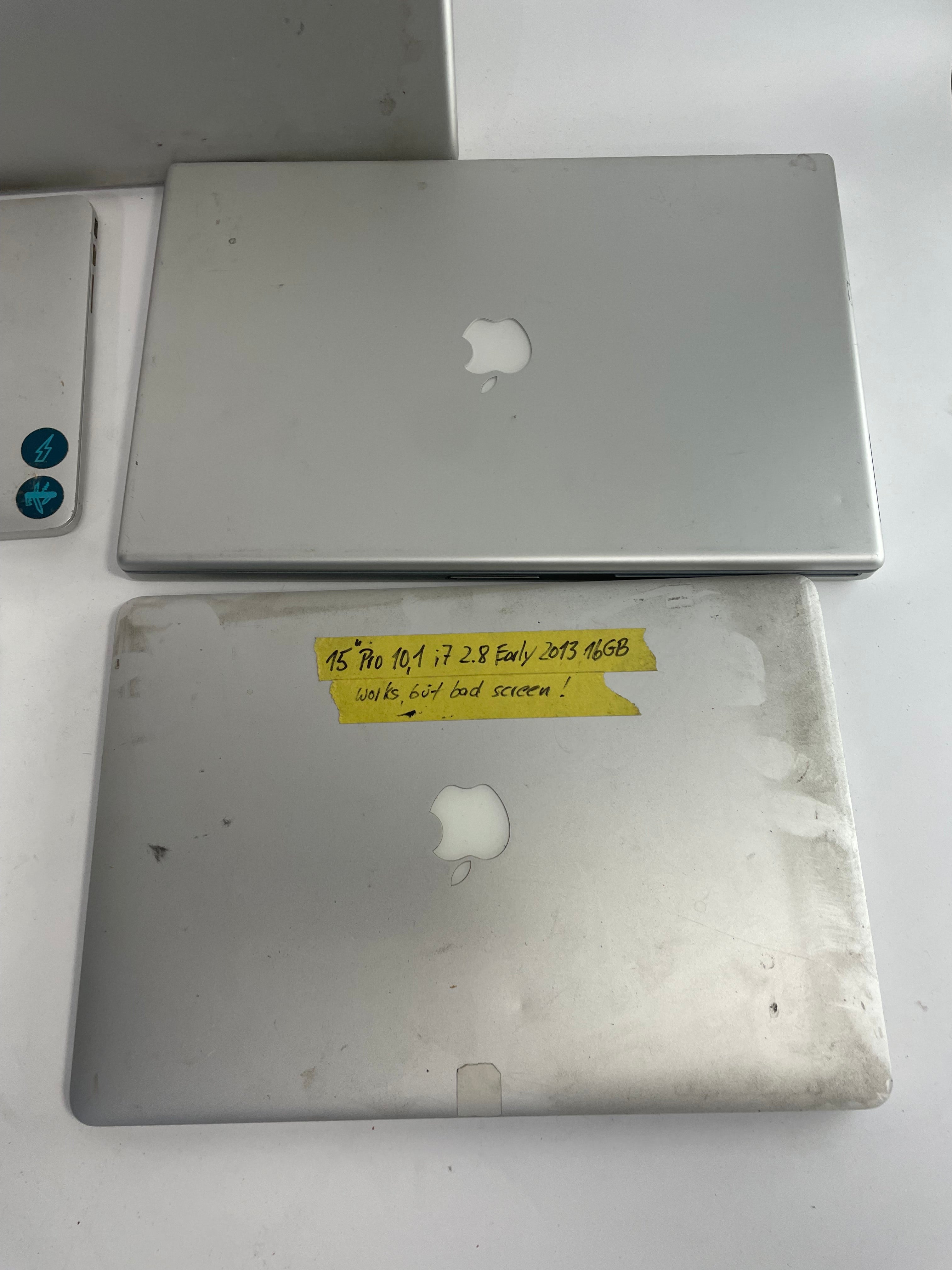 Apple MacBook Pro Lot of 6 For Parts/Repair A1398 A1425 A1212 A1085