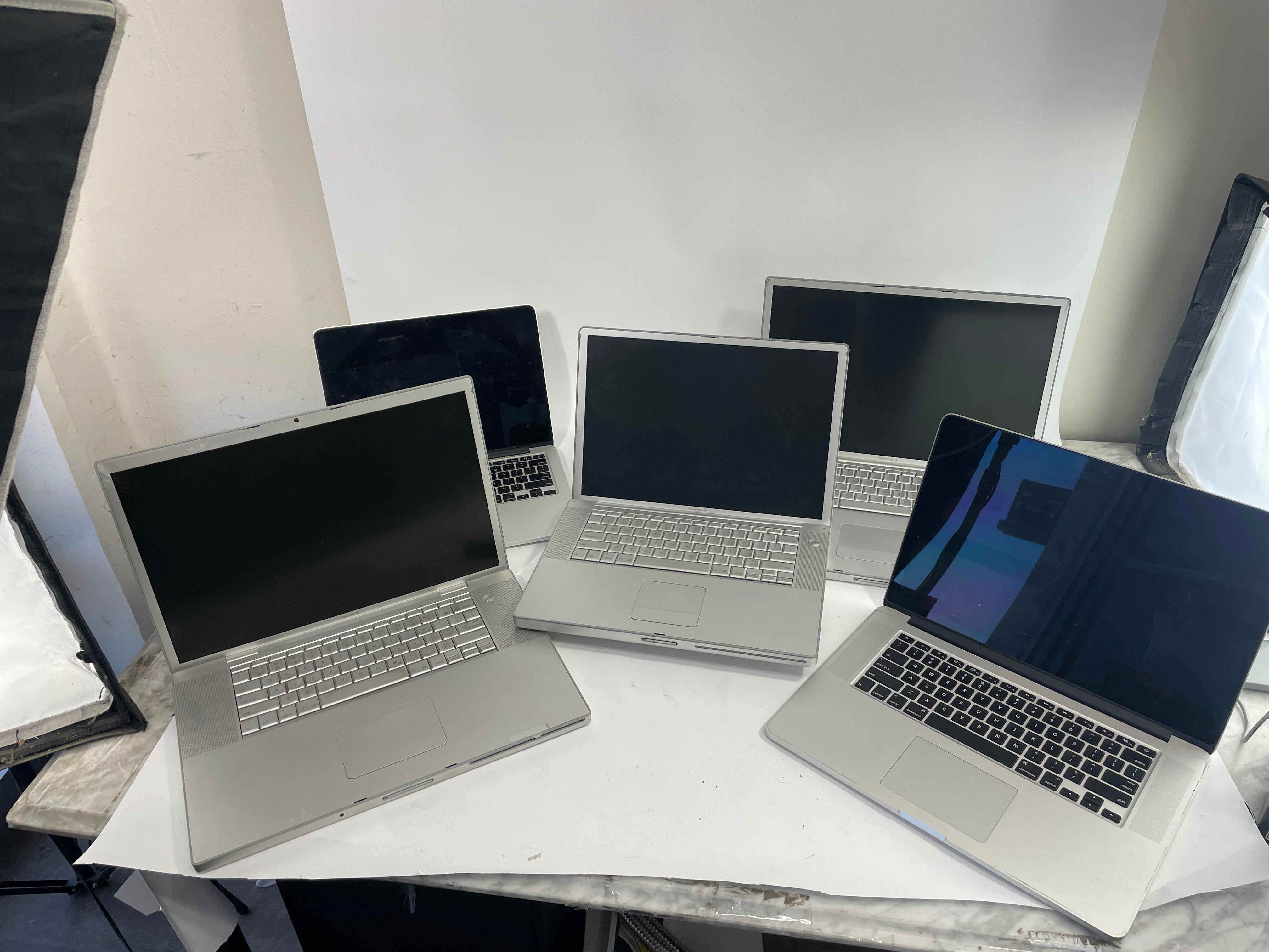 Apple MacBook Pro Lot of 6 For Parts/Repair A1398 A1425 A1212 A1085
