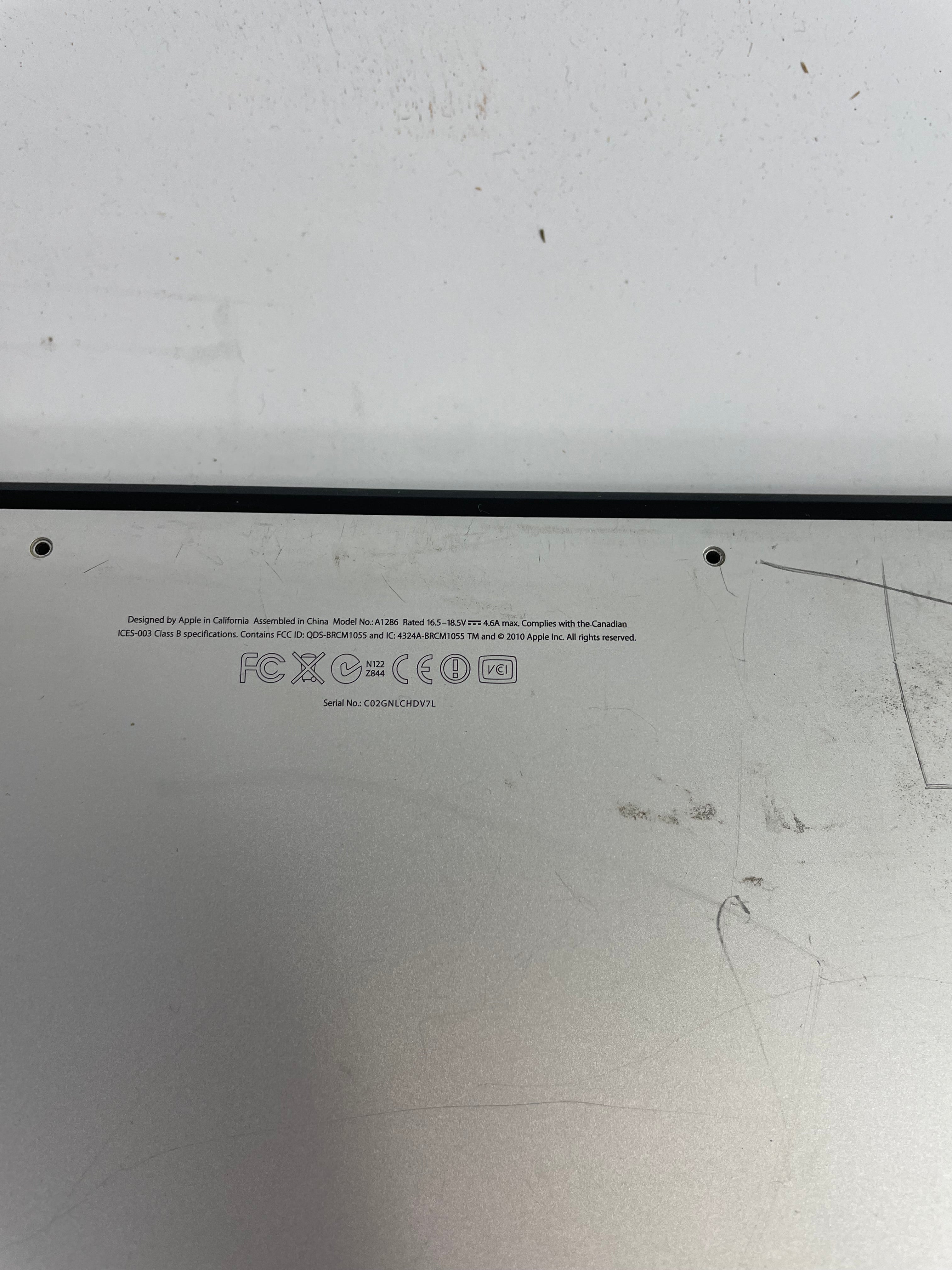 Lot of 4 Apple MacBook Pro A1286 15" Laptops For Parts Repair Not Working
