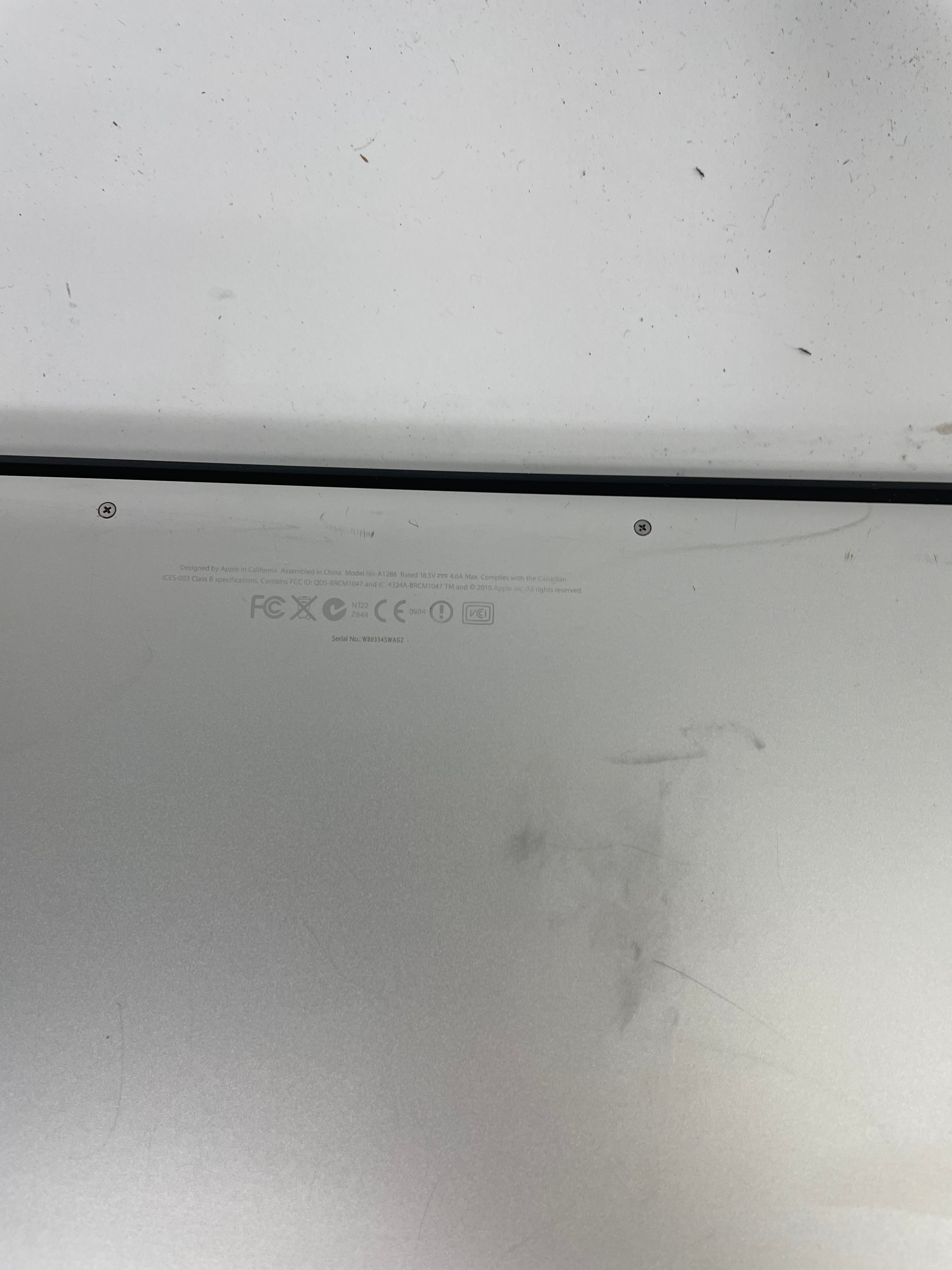 Lot of 4 Apple MacBook Pro A1286 15" Laptops For Parts Repair Not Working