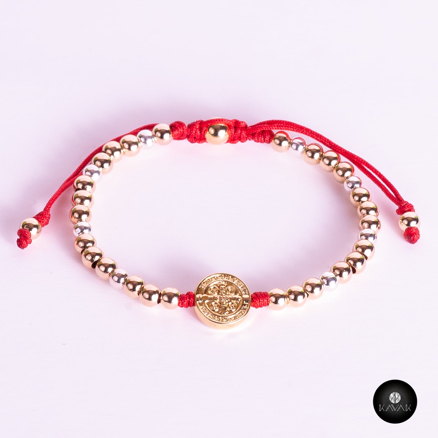 Kavak - Handmade Fire Beads Adjustable Women's Bracelet