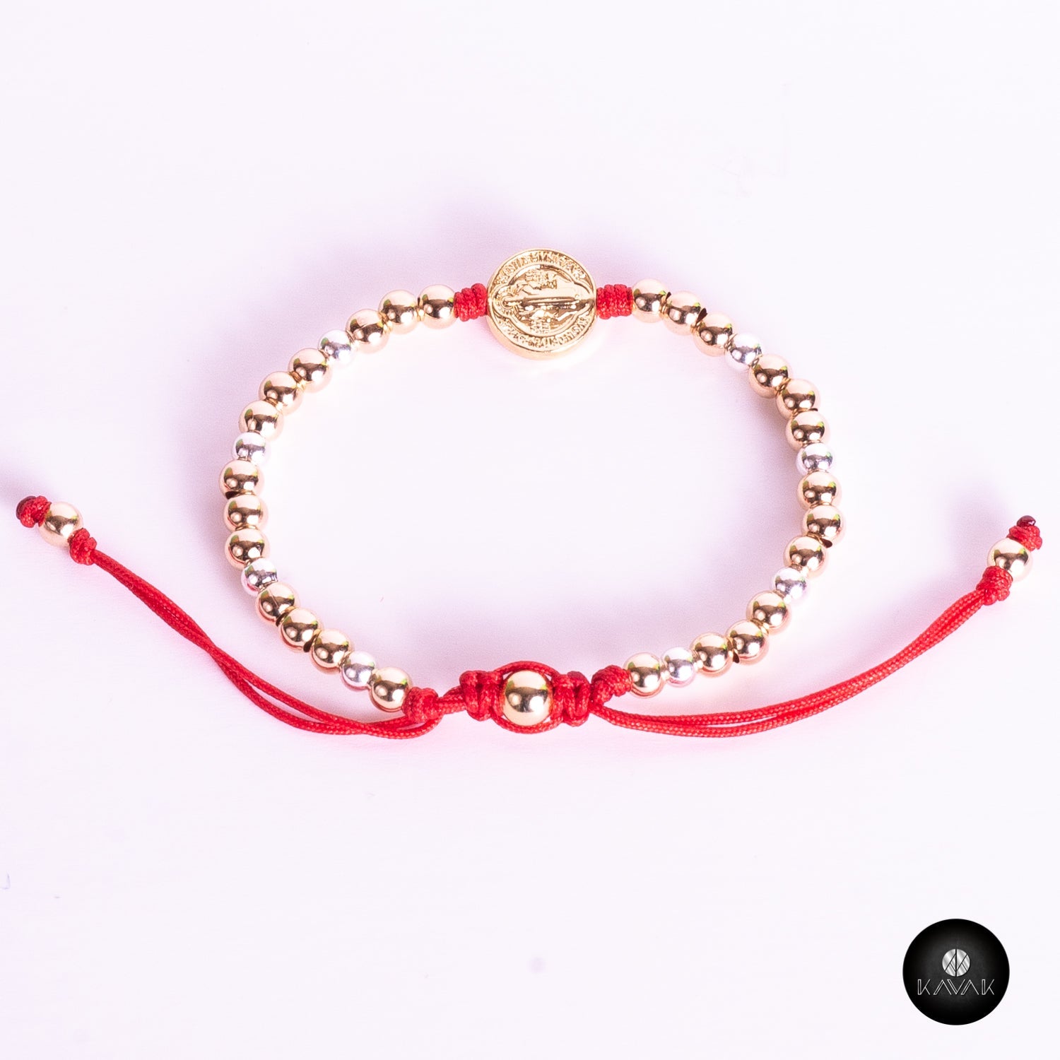Kavak - Handmade Fire Beads Adjustable Women's Bracelet