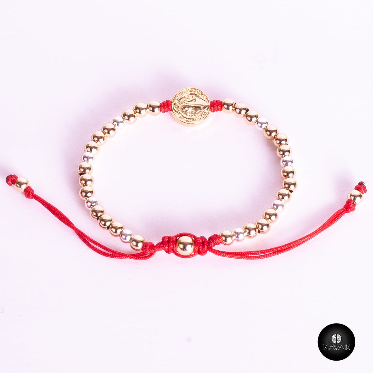 Kavak - Handmade Fire Beads Adjustable Women's Bracelet