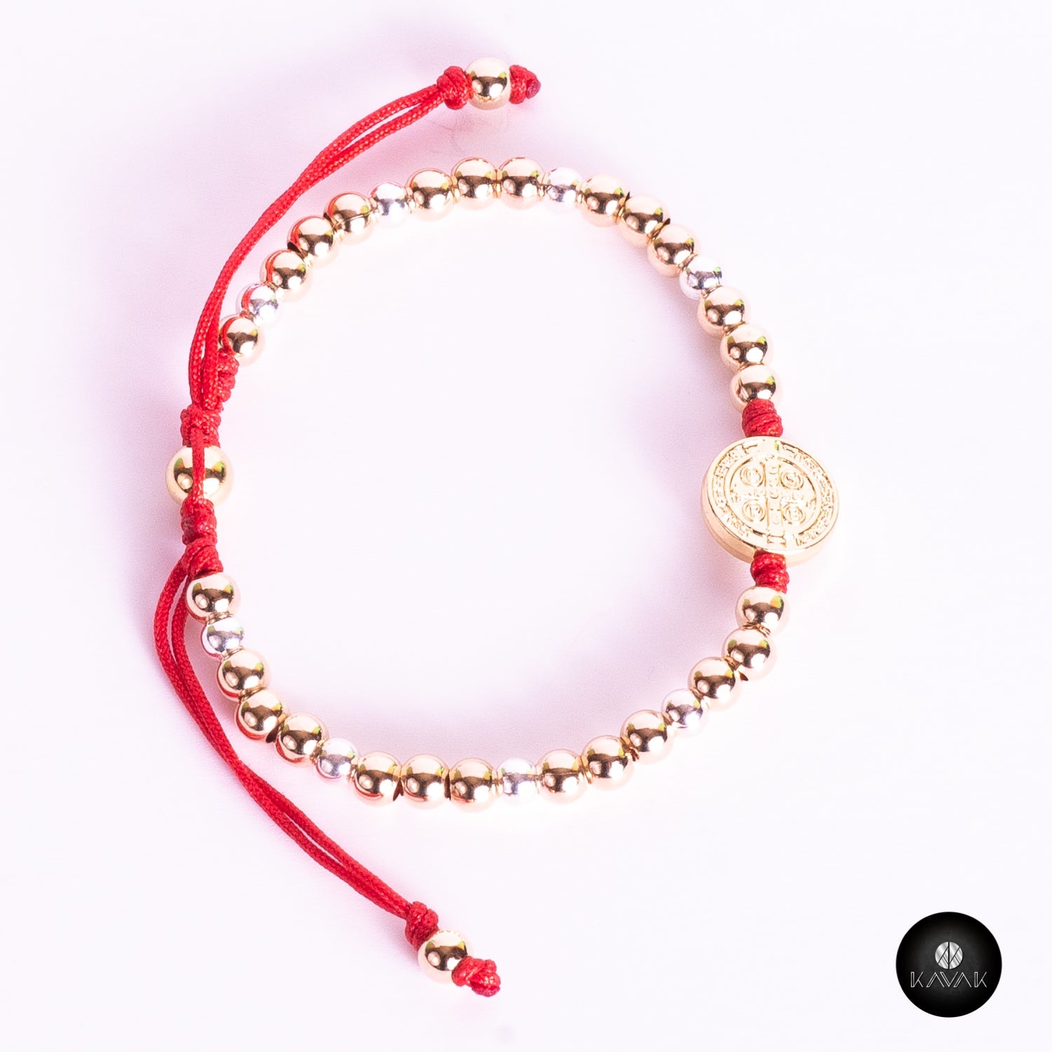 Kavak - Handmade Fire Beads Adjustable Women's Bracelet
