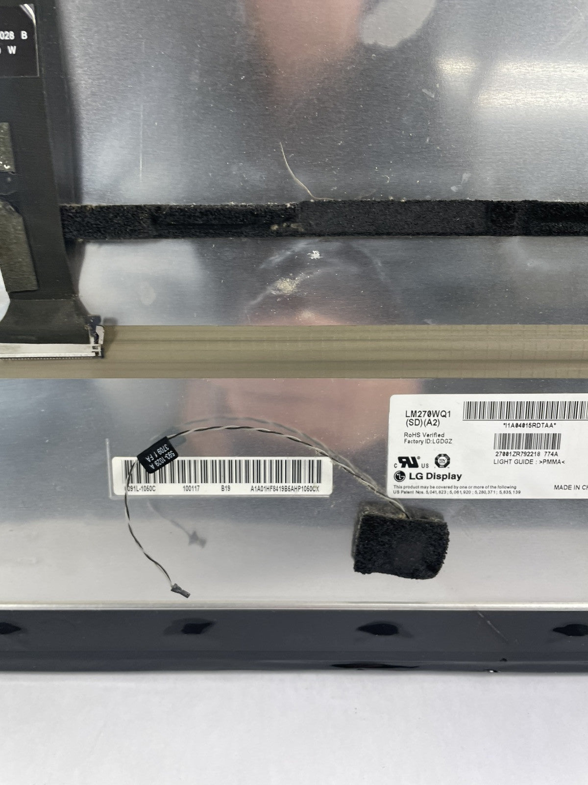 Apple iMac 27" A1312 Mid 2011 LCD Display Screen LM270WQ1 (SD) (A2)