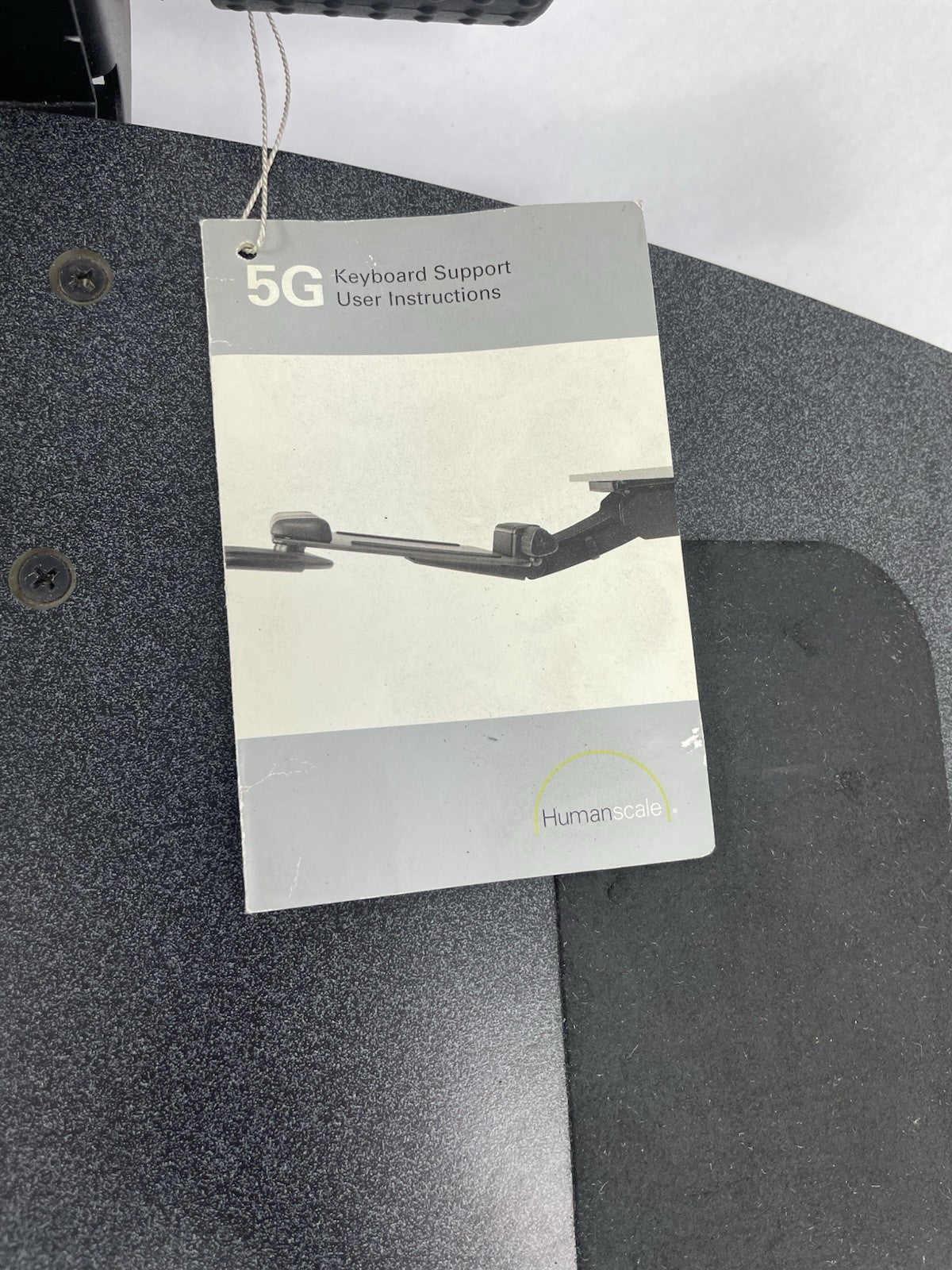 Humanscale 5G Series Mounted Keyboard System Black