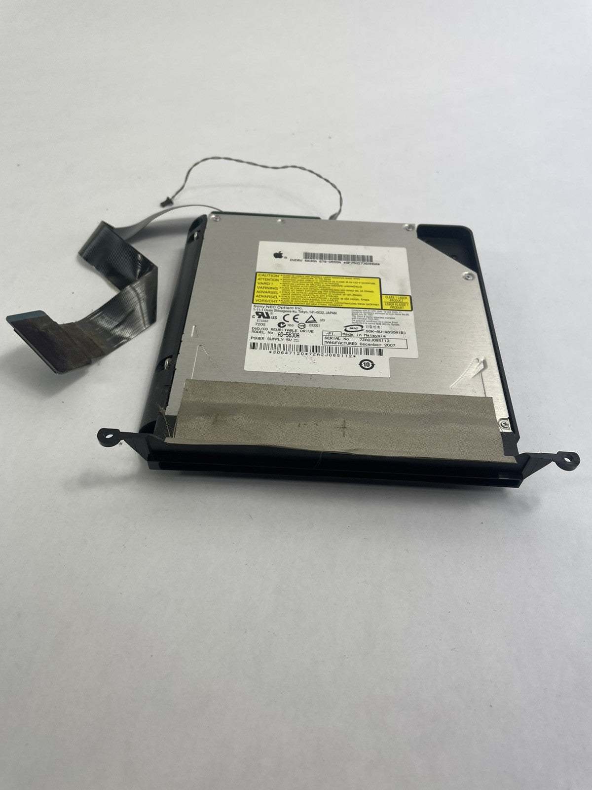 Apple iMac Super Drive CD-DVD RW IDE Sony AD-5630A AD5630A 678-0555B L70