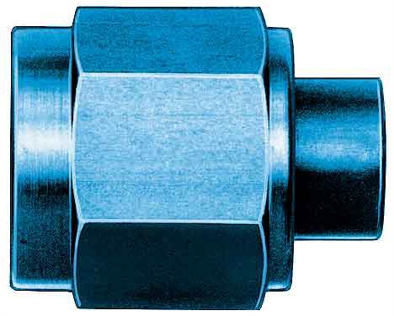 Eaton Aeroquip FCM3741 Aluminum Fitting Cap in Blue Anodized -08AN