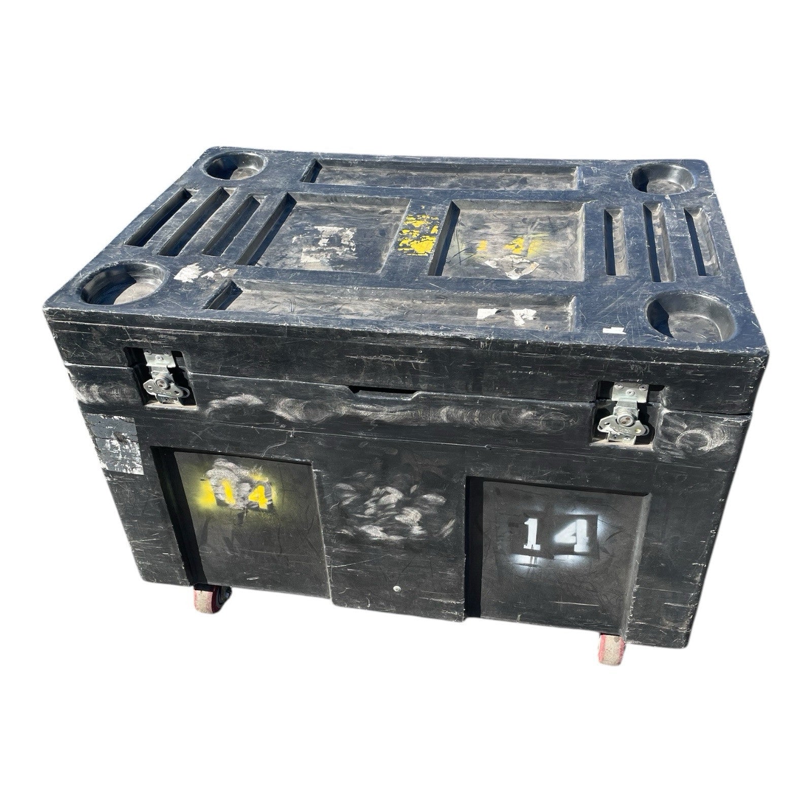 Penn Fabrication Pro Audio DJ Large 45 x 30 x 27 Utility Road Trunk Case Wheels