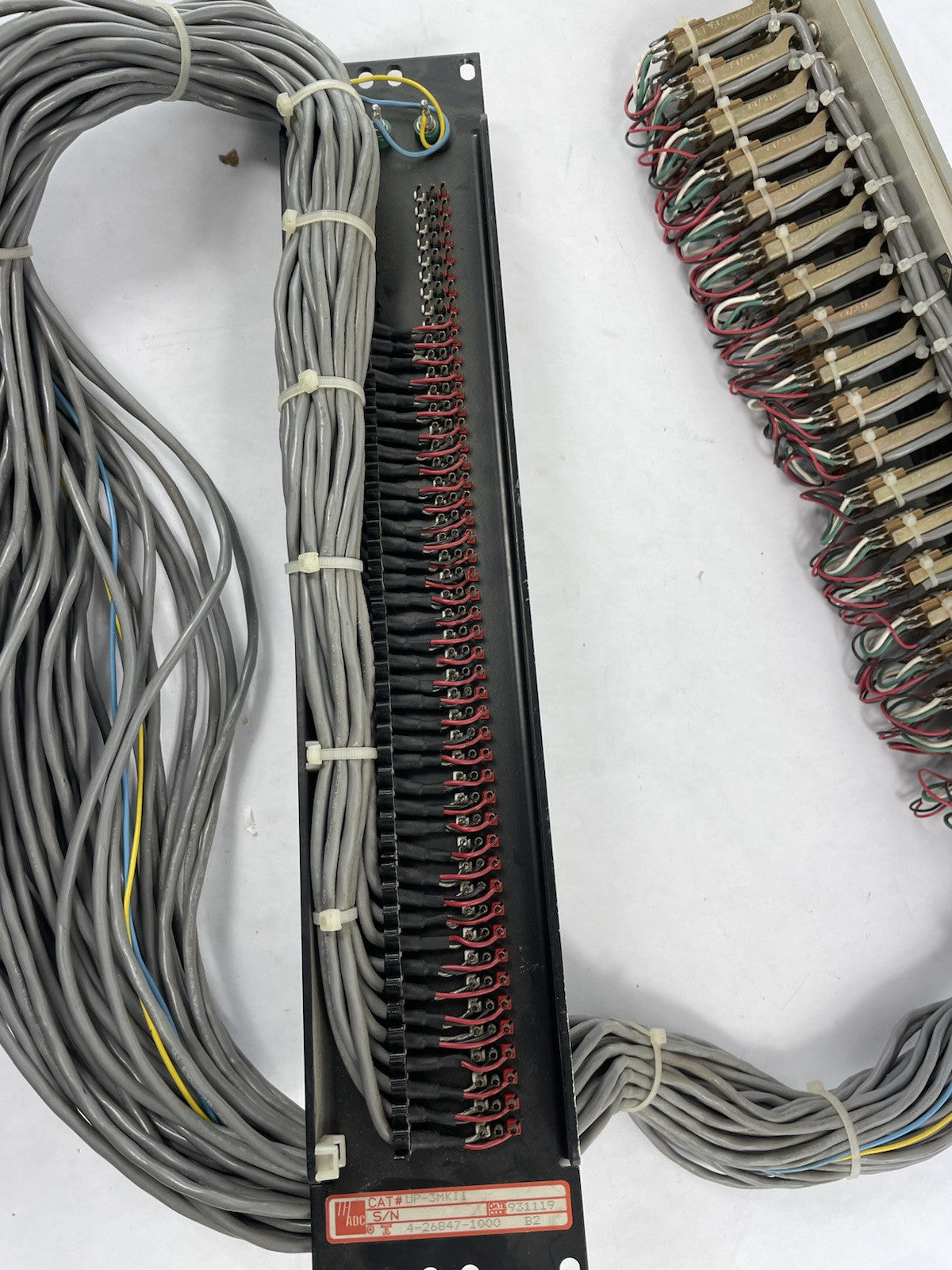 Trompeter 40 patchbay connected to ADC UP-3MKII PPC RACKMOUNT Patchy PB9
